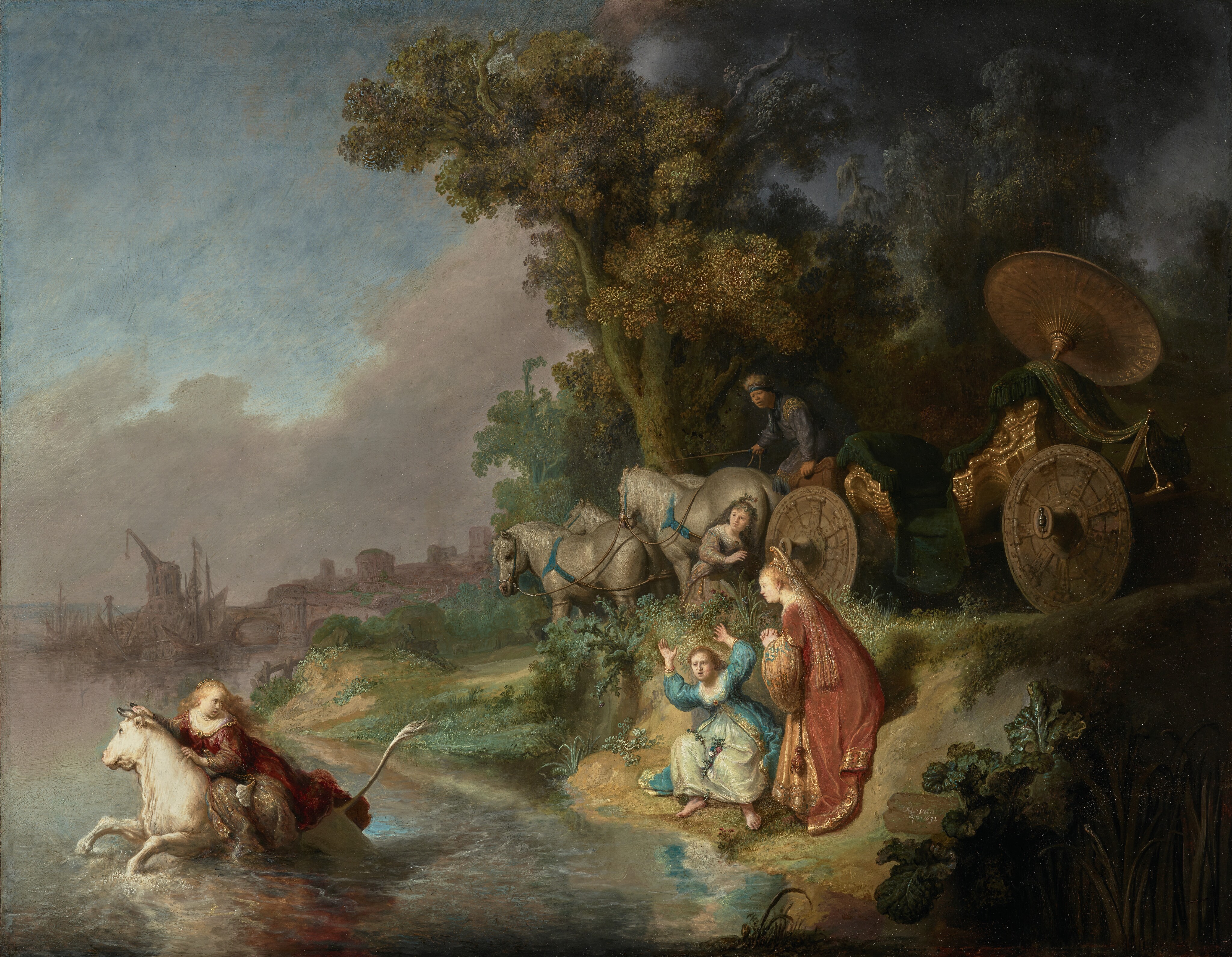 The Abduction of Europa by Rembrandt van Rijn