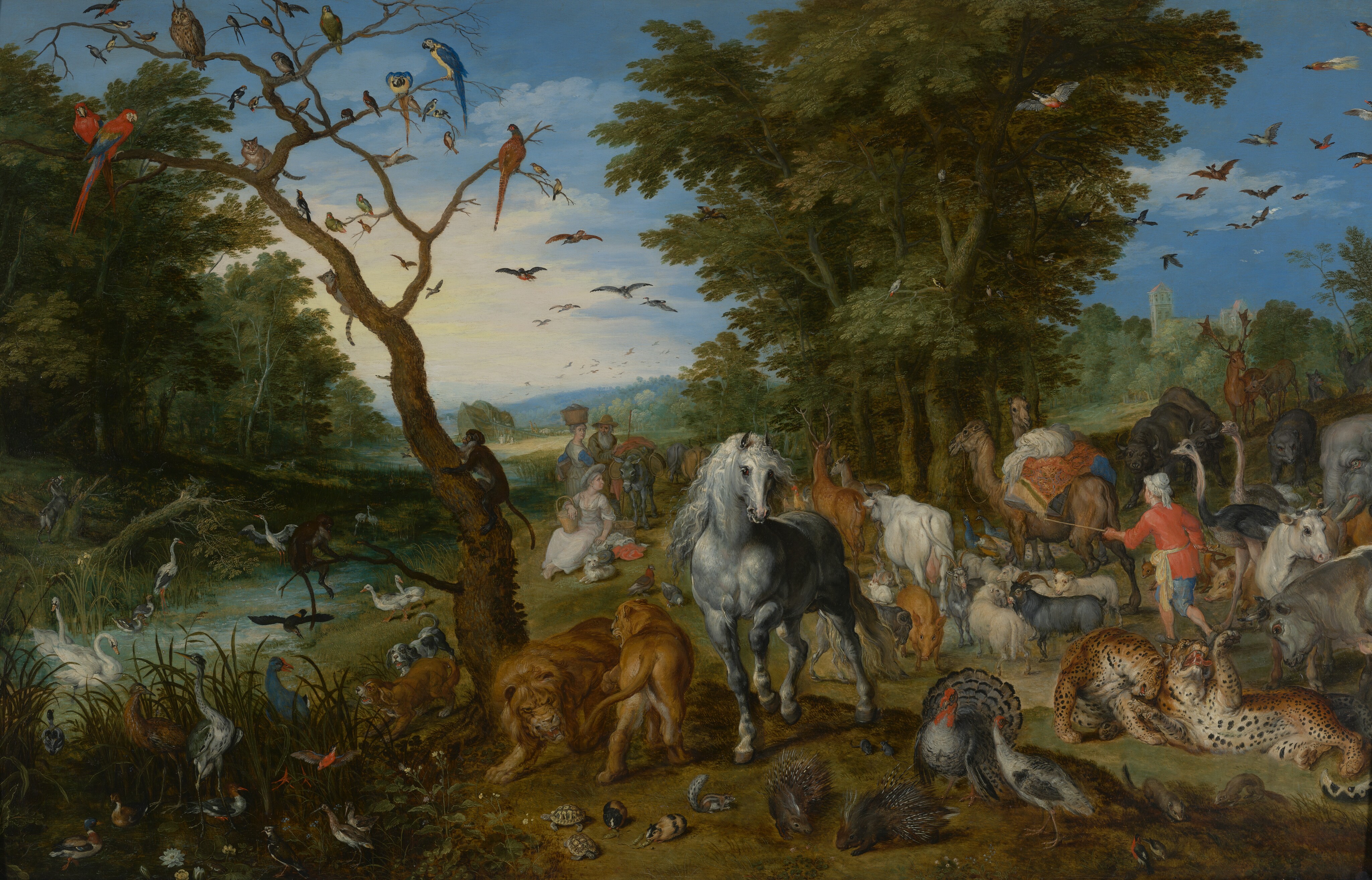 The Entry of the Animals into Noah's Ark by Jan Brueghel the Elder