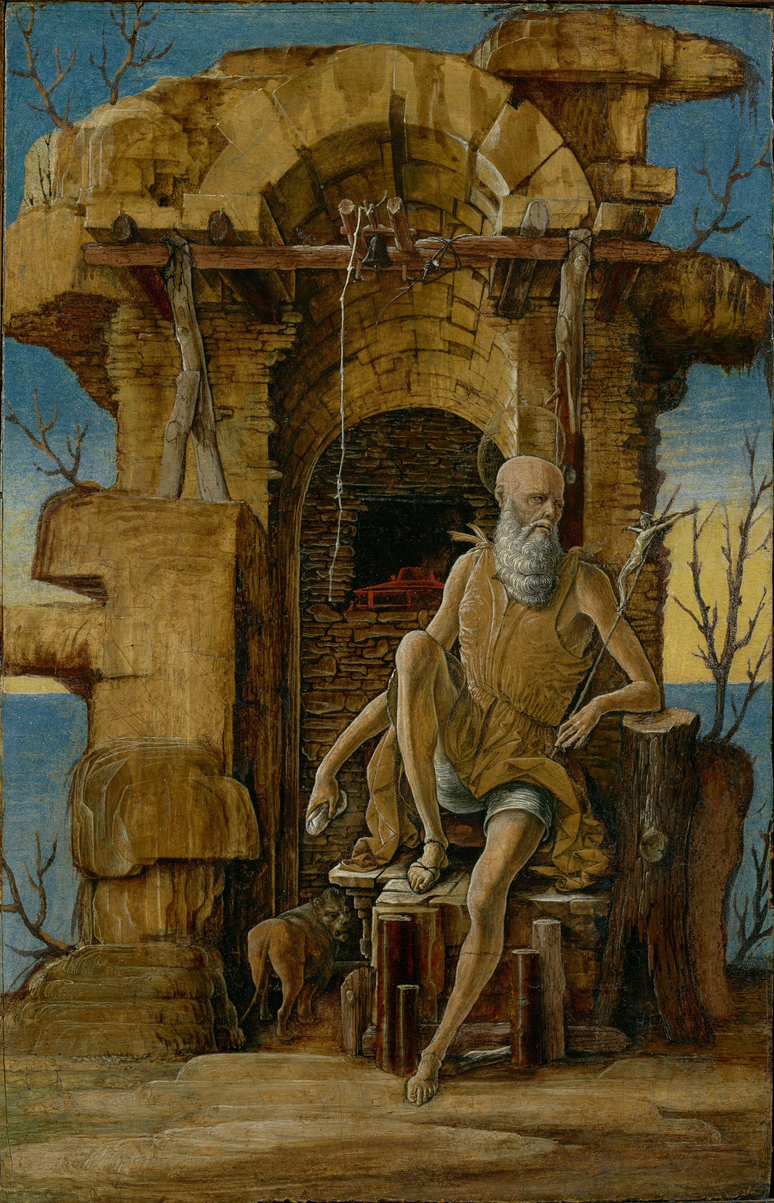 Saint Jerome in the Wilderness by Ercole de'Roberti