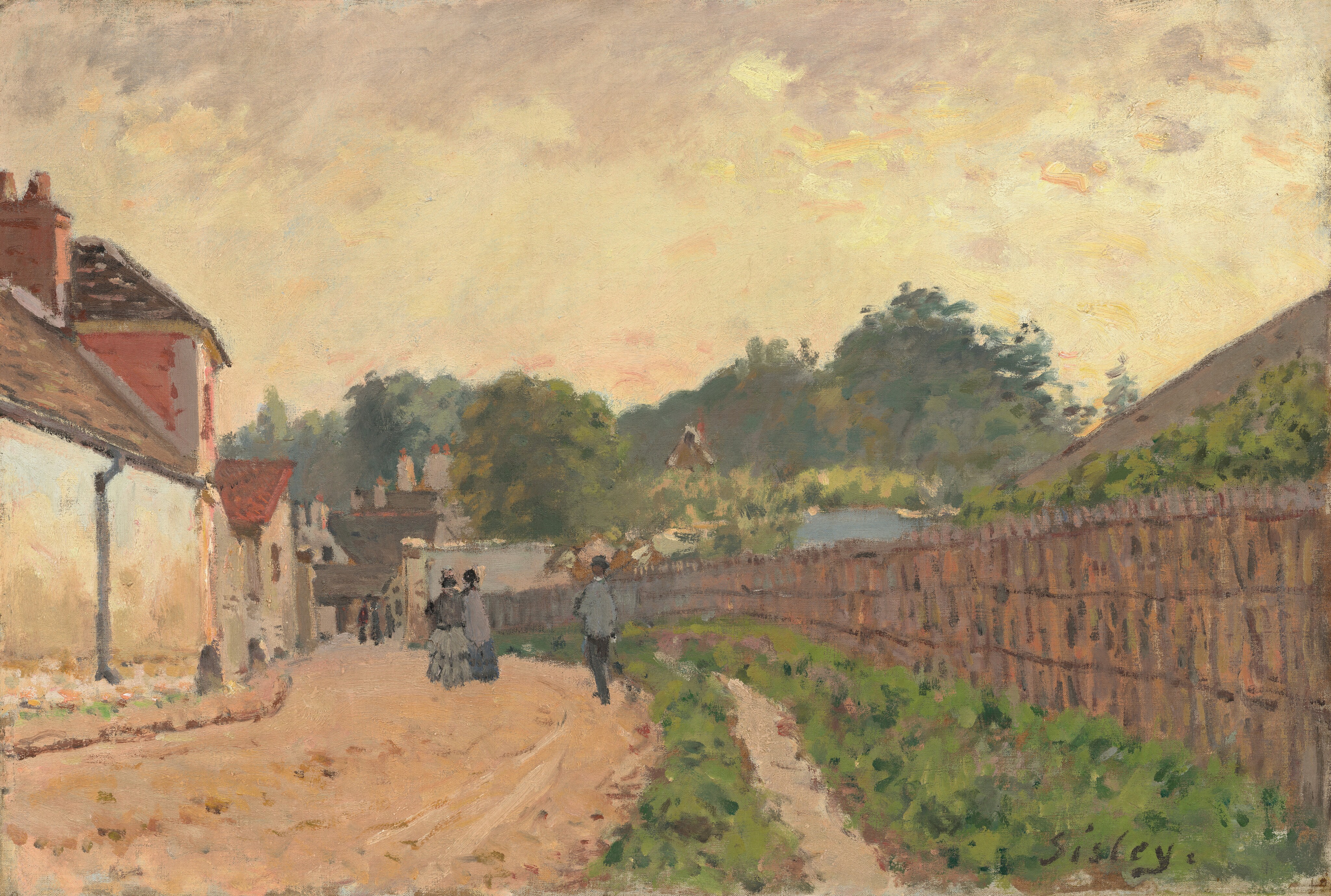 Marly-le-Roi by Alfred Sisley