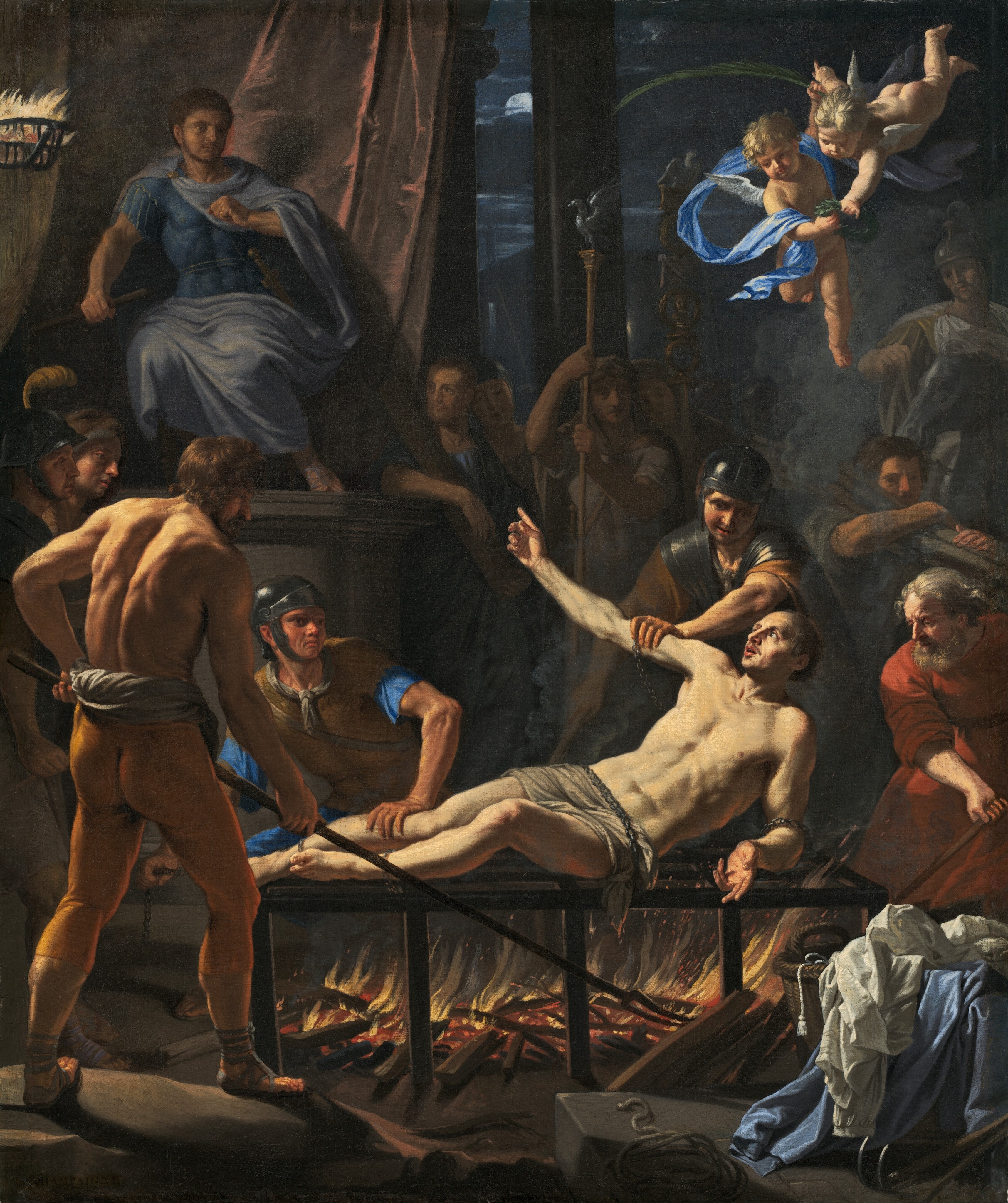 The Martyrdom of Saint Lawrence by Jean Baptiste de Champaigne