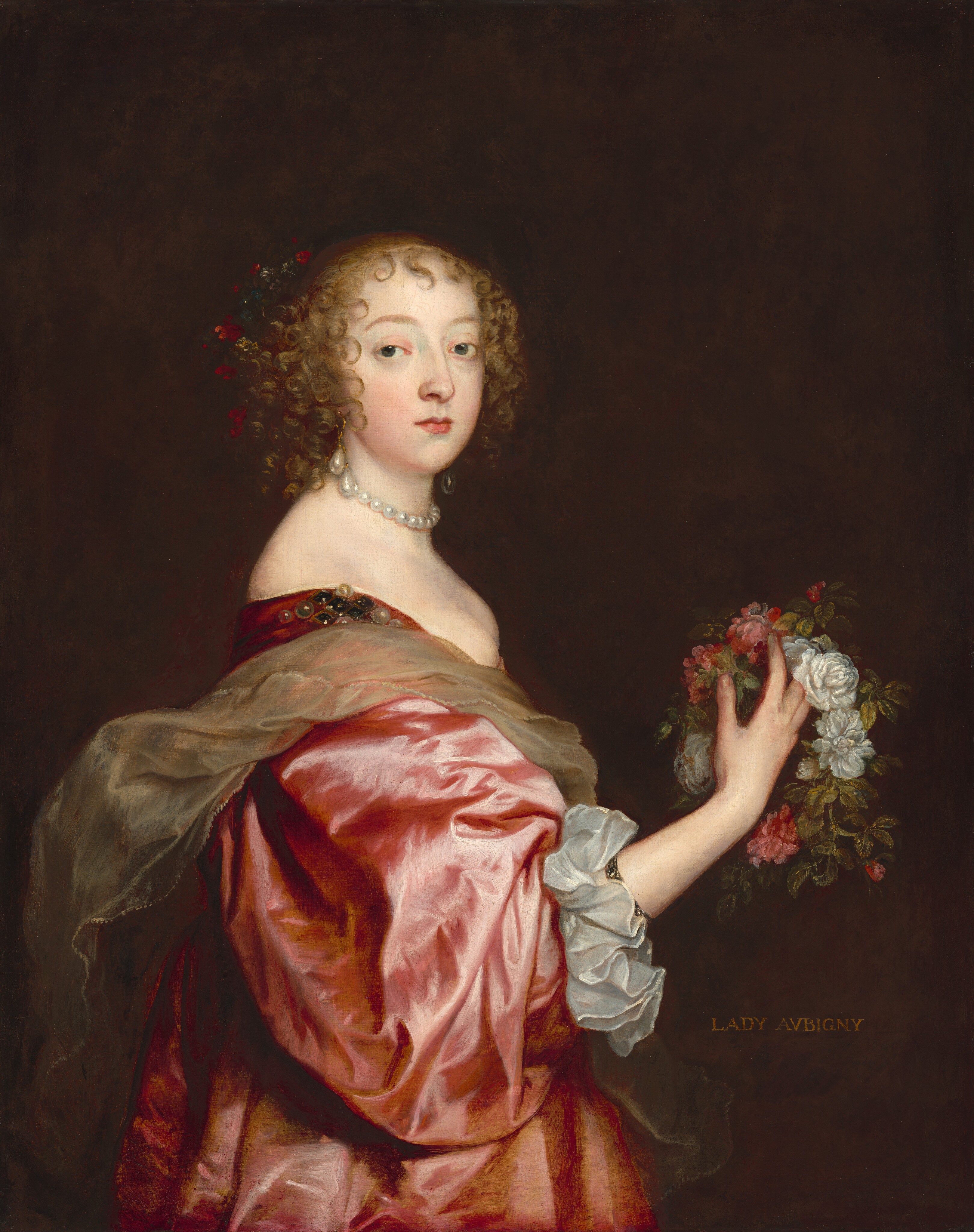 Catherine Howard, Lady d'Aubigny by Anthony van Dyck