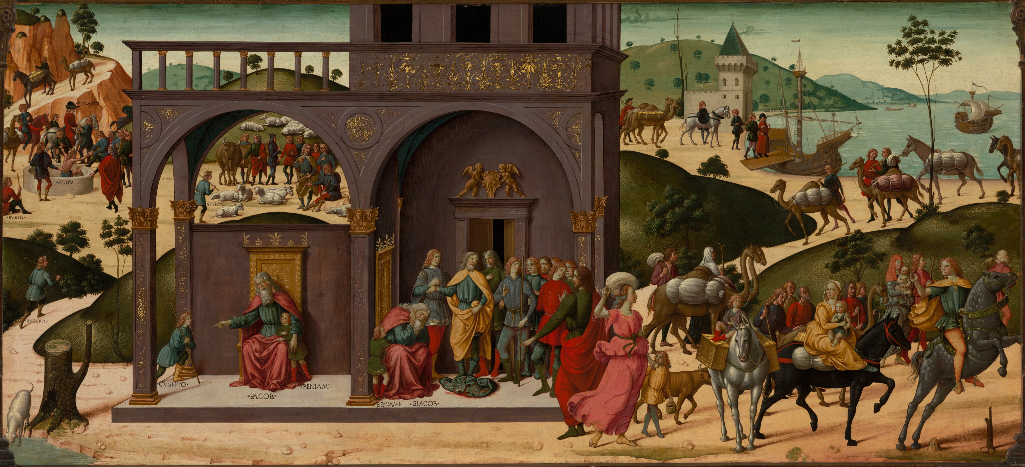 The Story of Joseph by Biagio d'Antonio