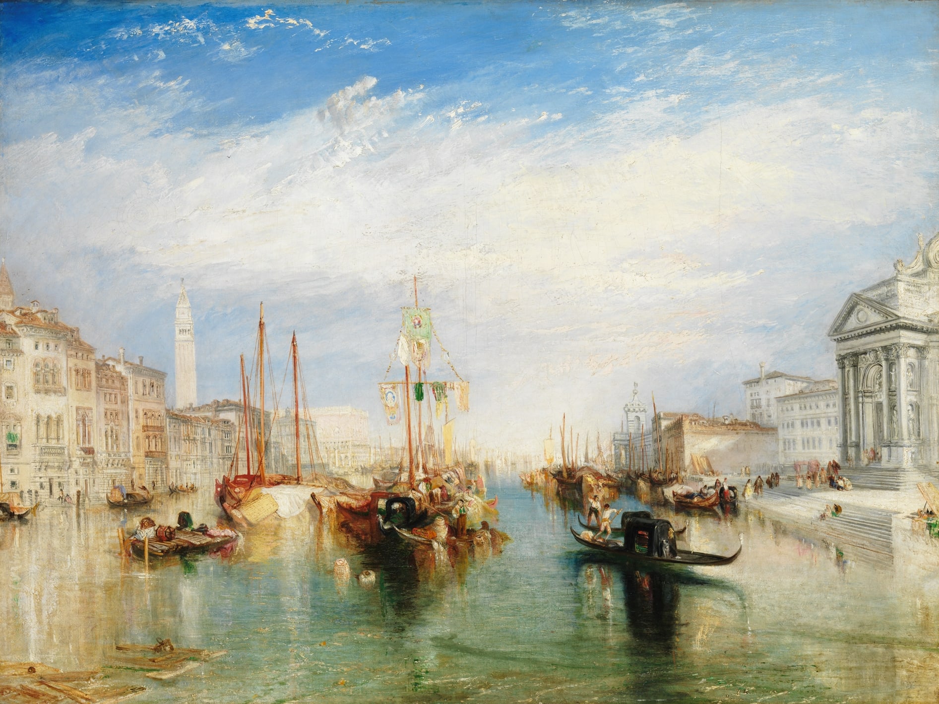 Venice, from the Porch of Madonna della Salute by Joseph Mallord William Turner