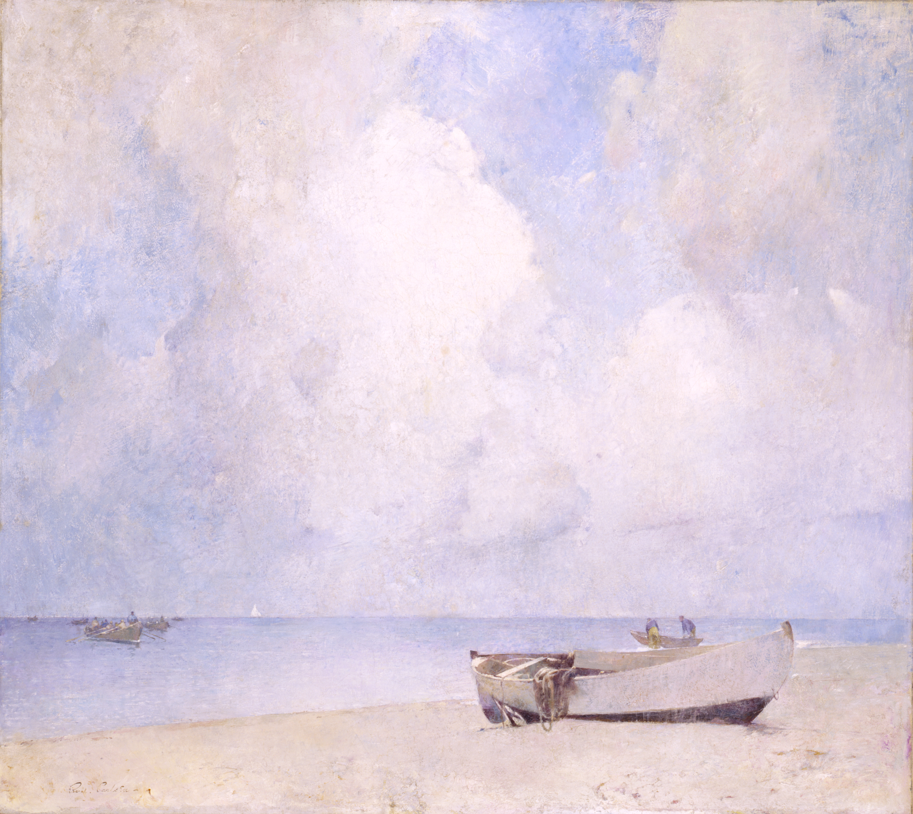 The South Strand by Emil Carlsen