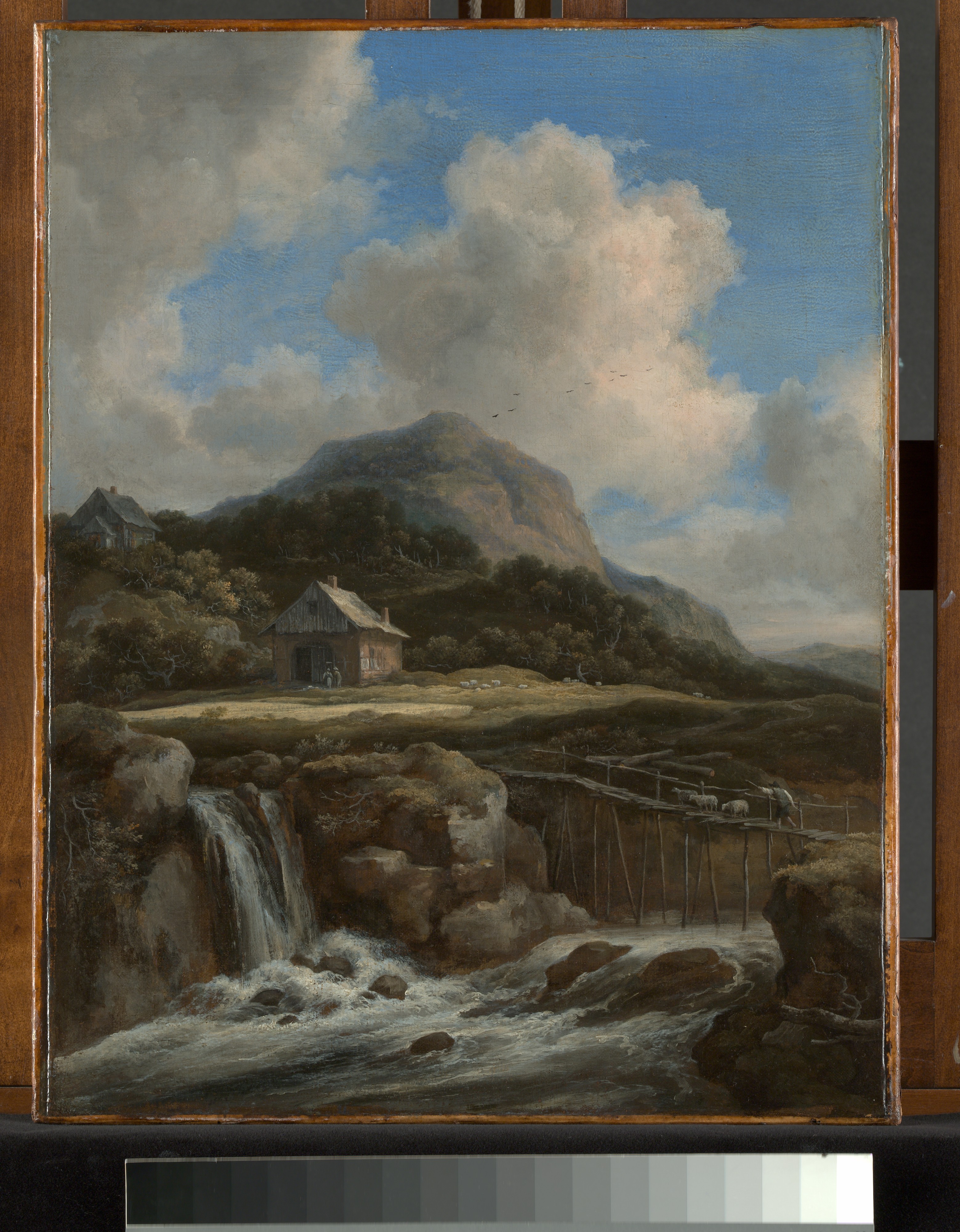 Mountain Torrent by Jacob van Ruisdael