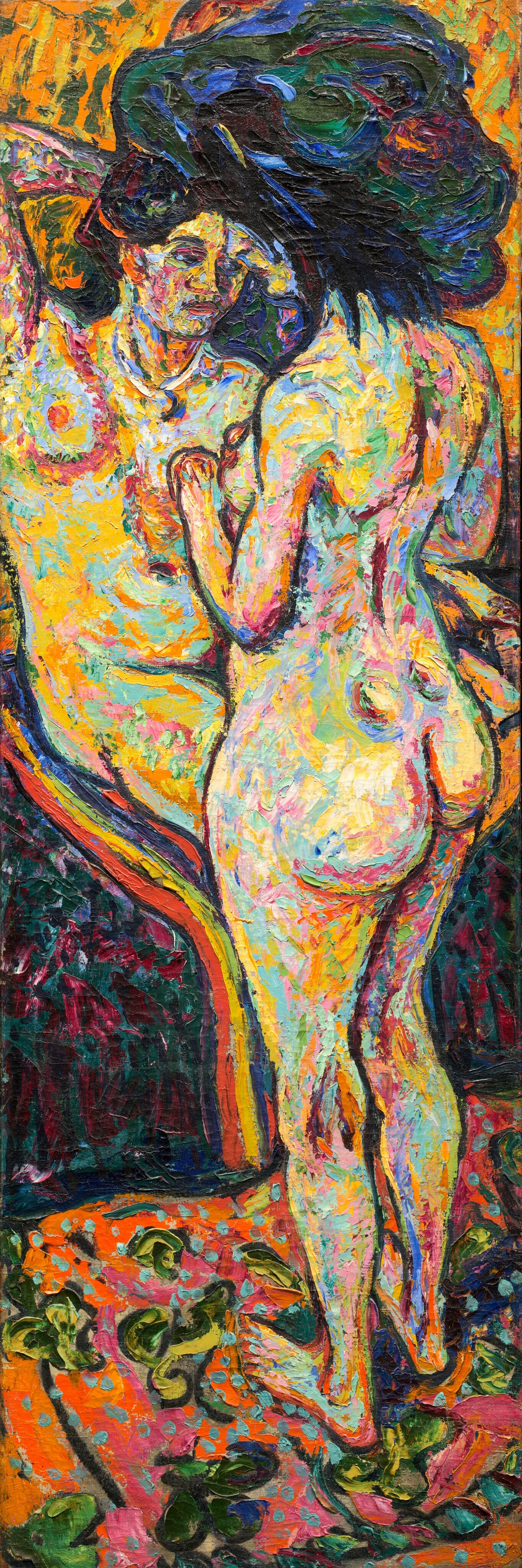 Two Nudes [obverse] by Ernst Ludwig Kirchner
