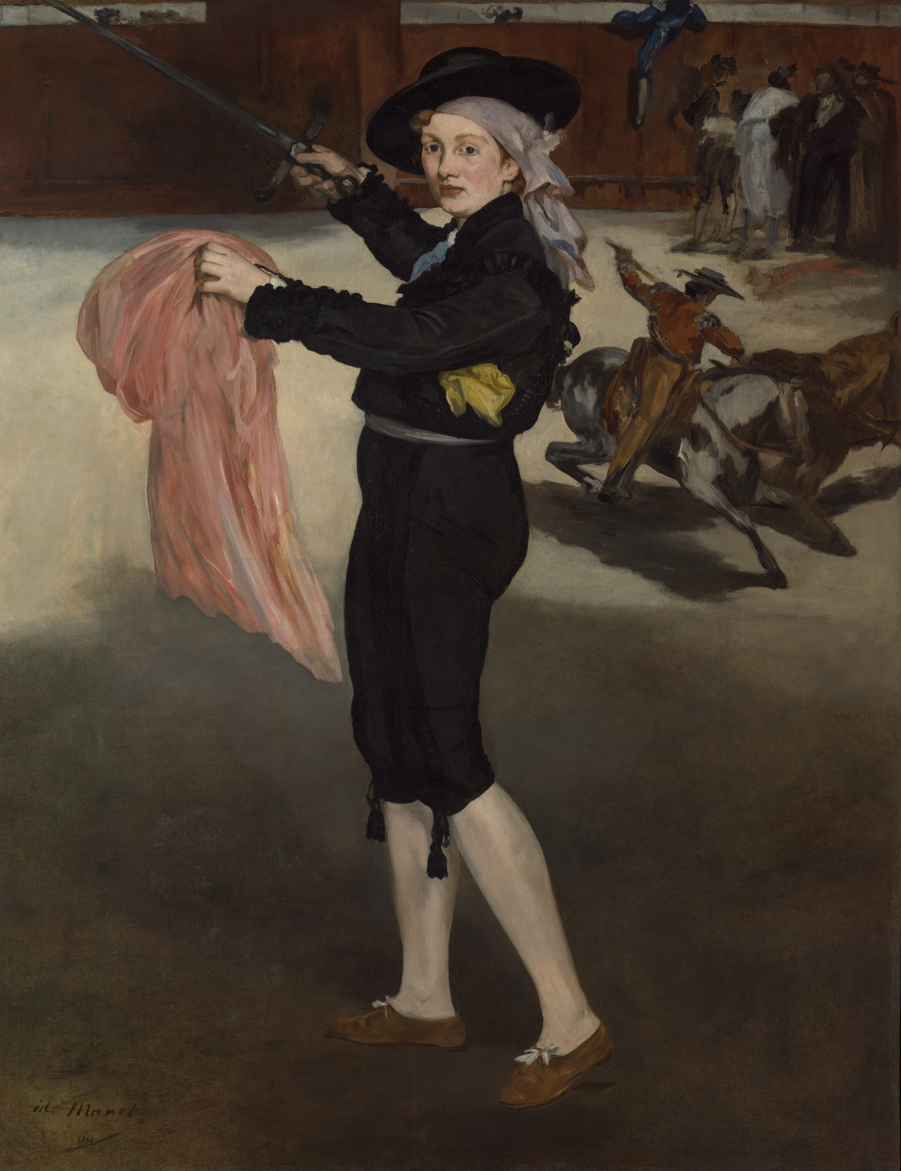 Mademoiselle V. . . in the Costume of an Espada by Edouard Manet