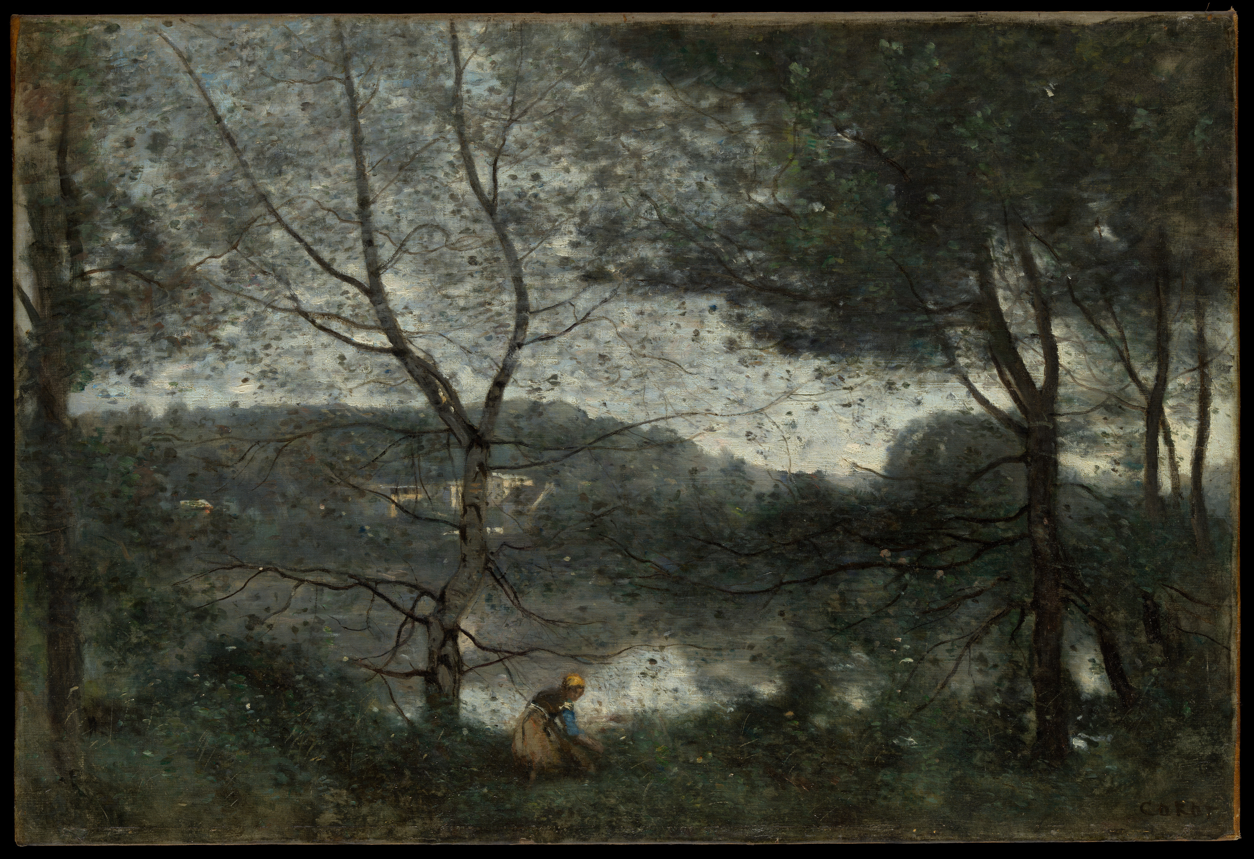 Ville-d'Avray by Jean-Baptiste-Camille Corot