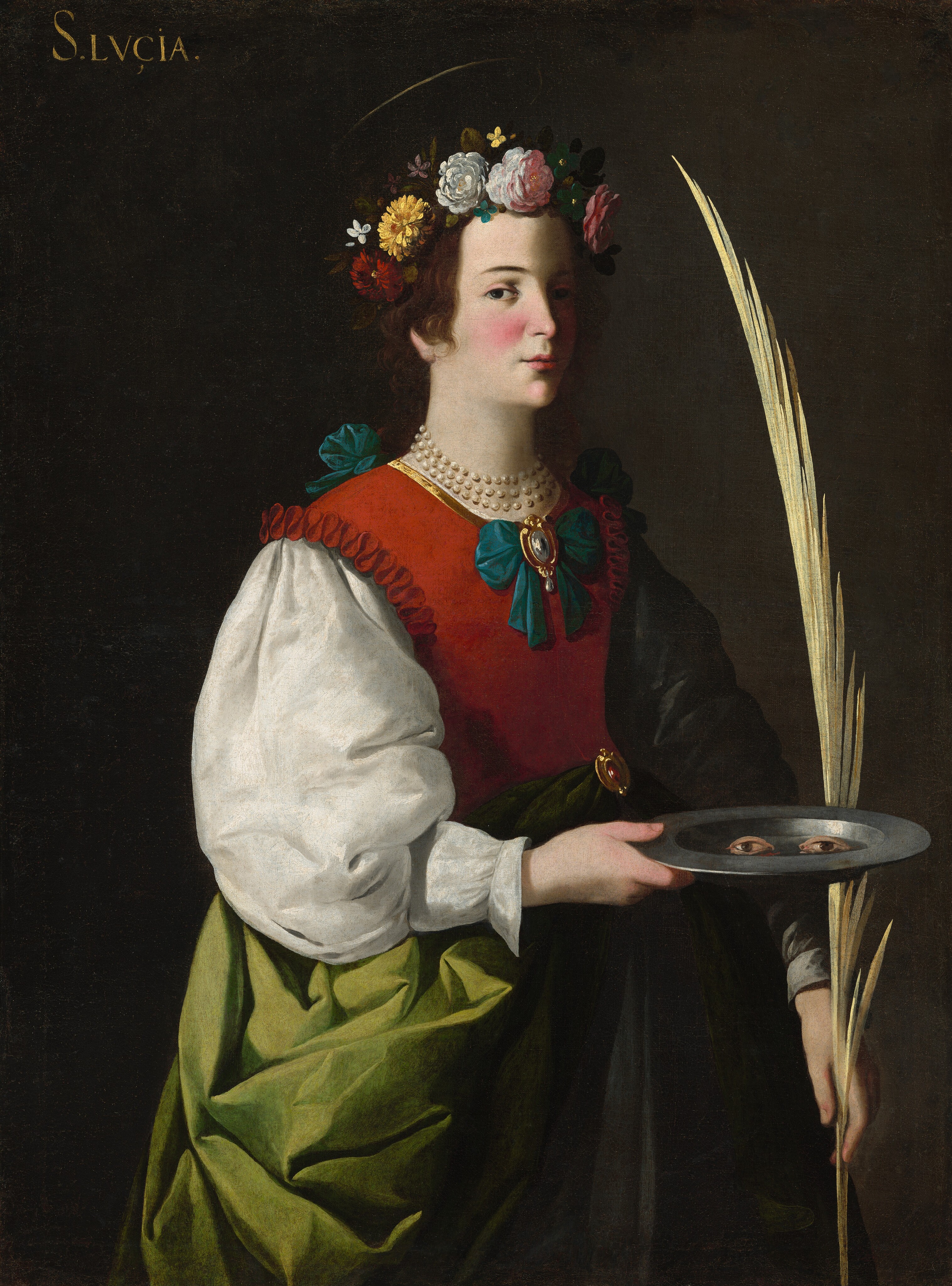 Saint Lucy by Francisco de Zurbarán