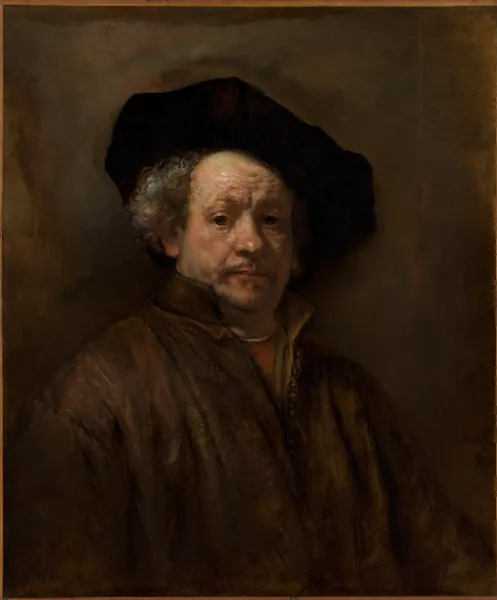 Self-Portrait by Rembrandt (Rembrandt van Rijn)
