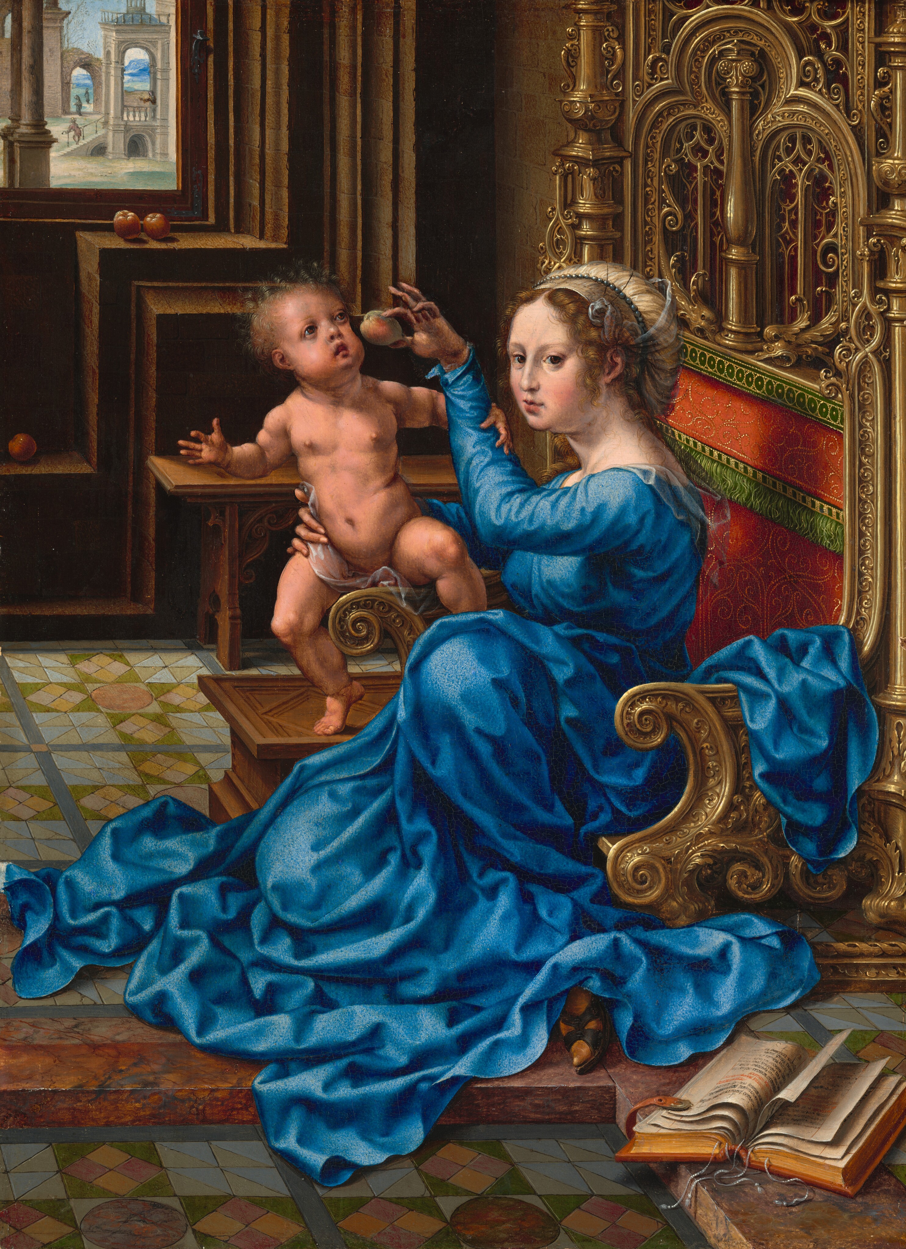 Madonna and Child by Jan Gossaert