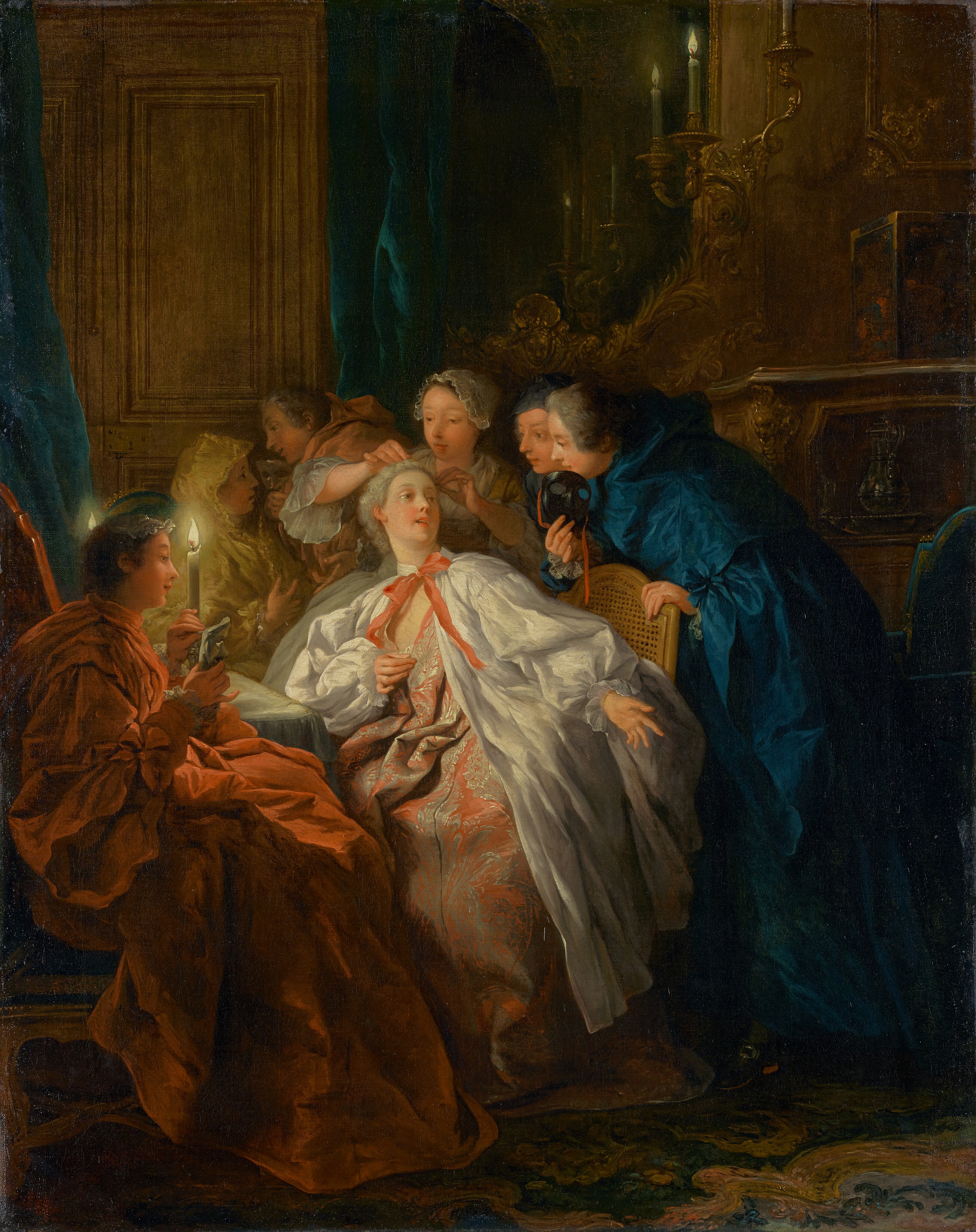 Before the Ball by Jean-François de Troy