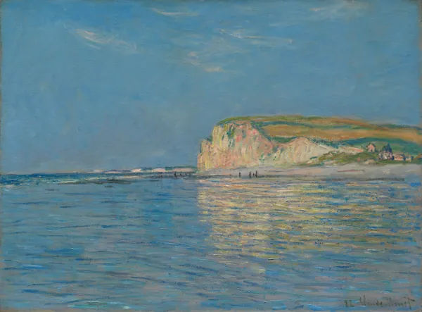 Low Tide at Pourville, near Dieppe, 1882 by Claude Monet