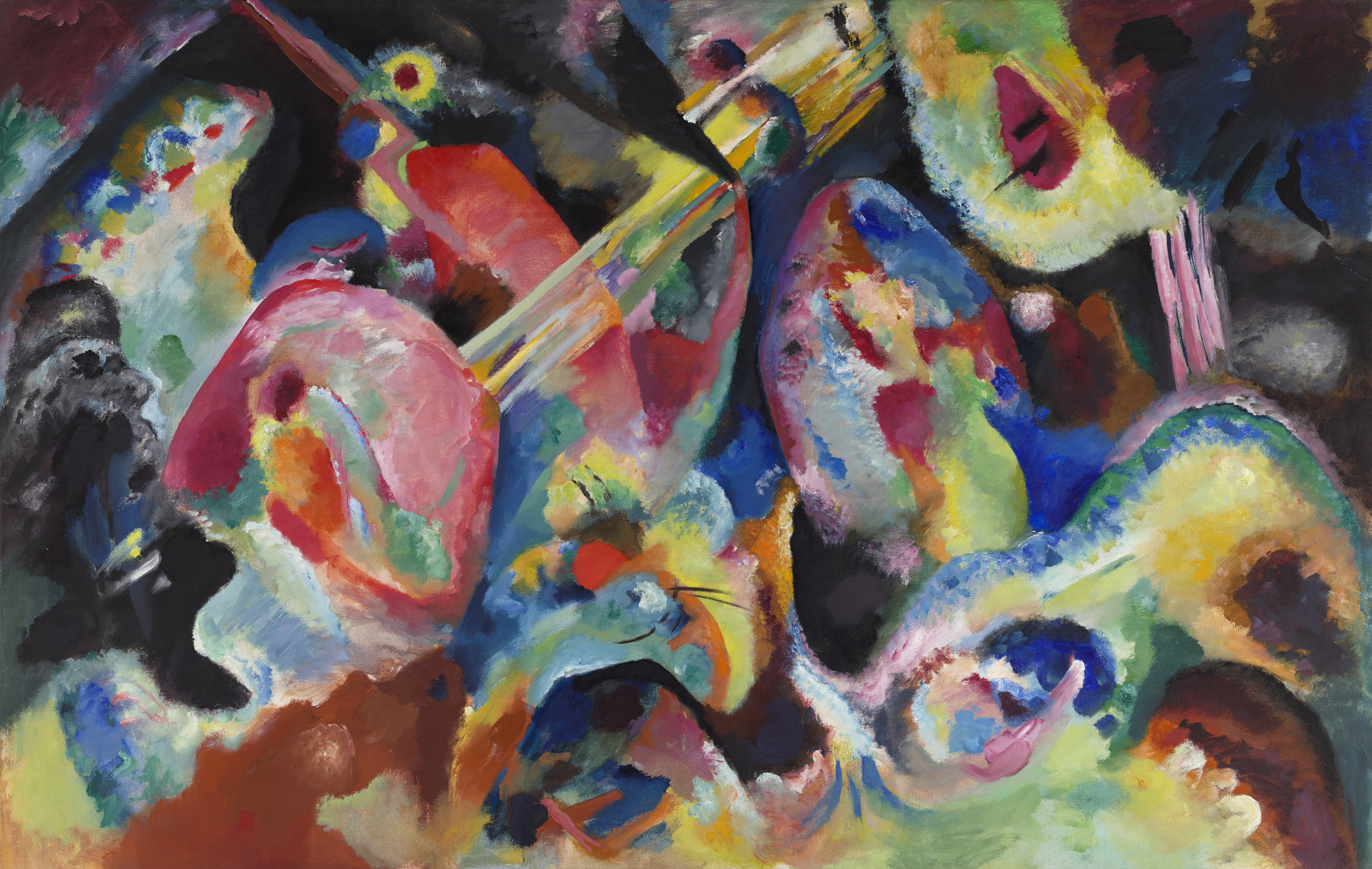 Improvisation Sintflut by Wassily Kandinsky