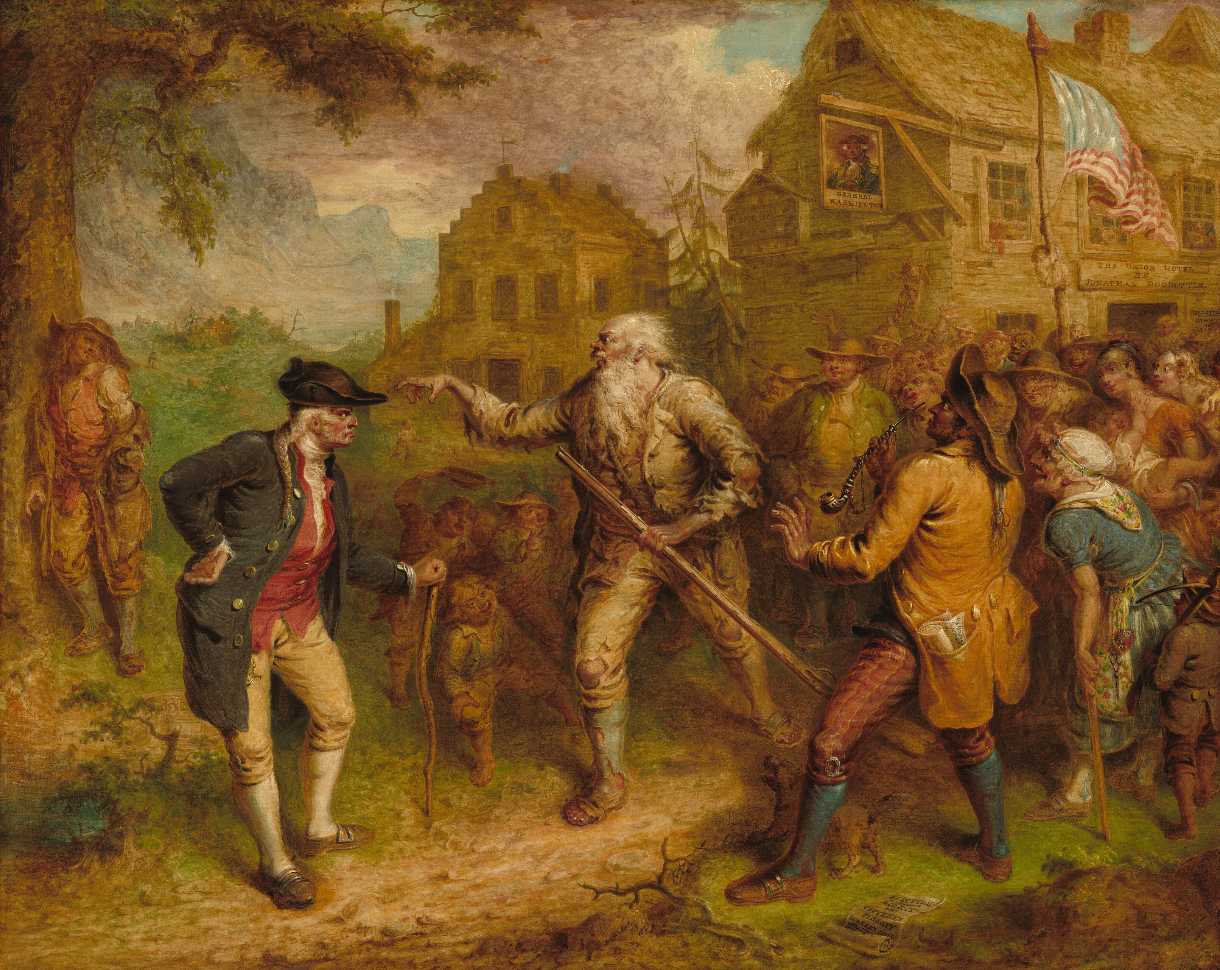 The Return of Rip Van Winkle by John Quidor