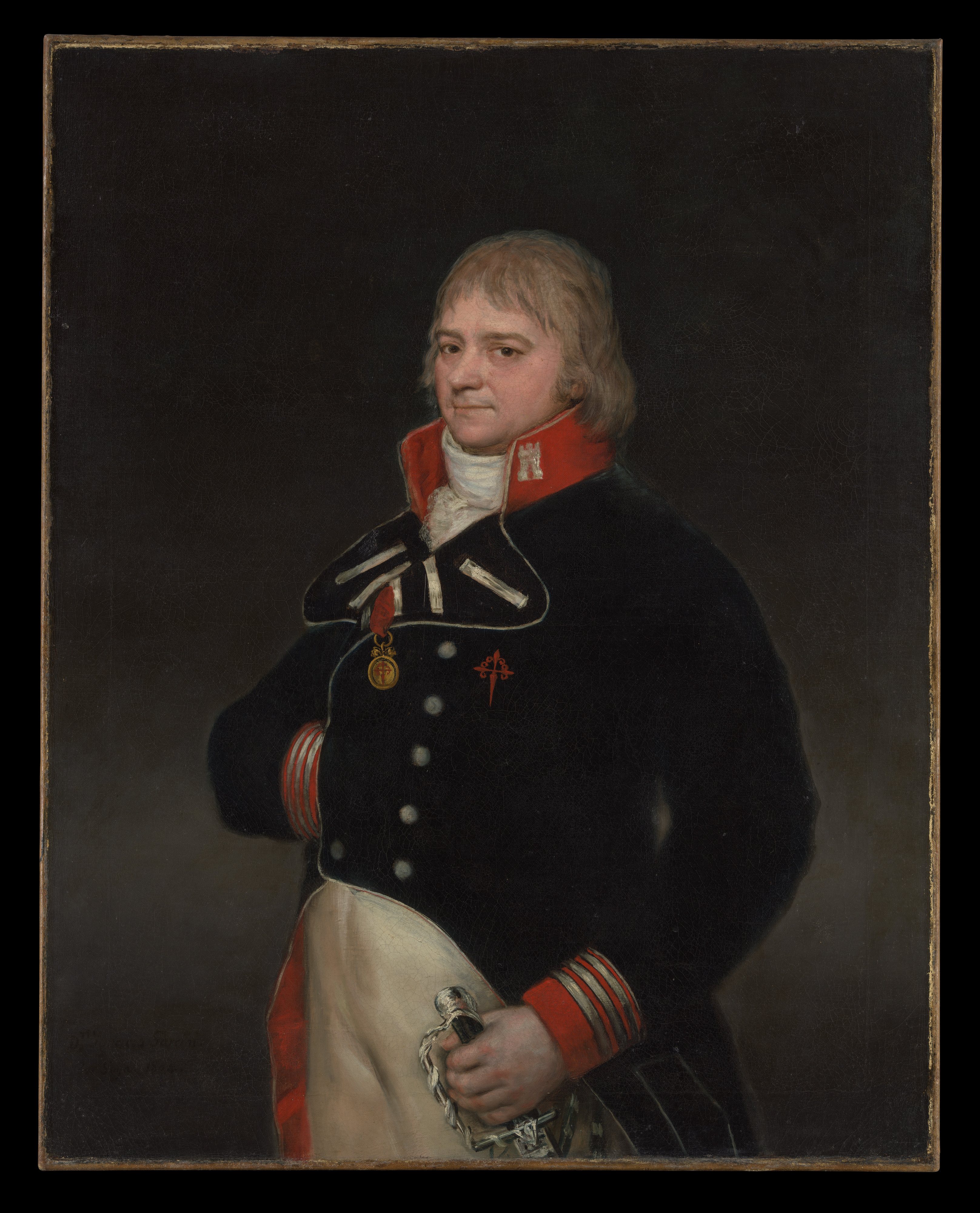 Ignacio Garcini y Queralt (1752–1825), Brigadier of Engineers by Francisco de Goya