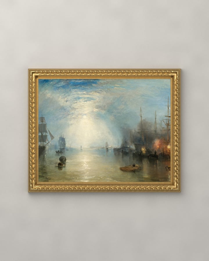 Keelmen Heaving in Coals by Moonlight, Joseph Mallord William Turner