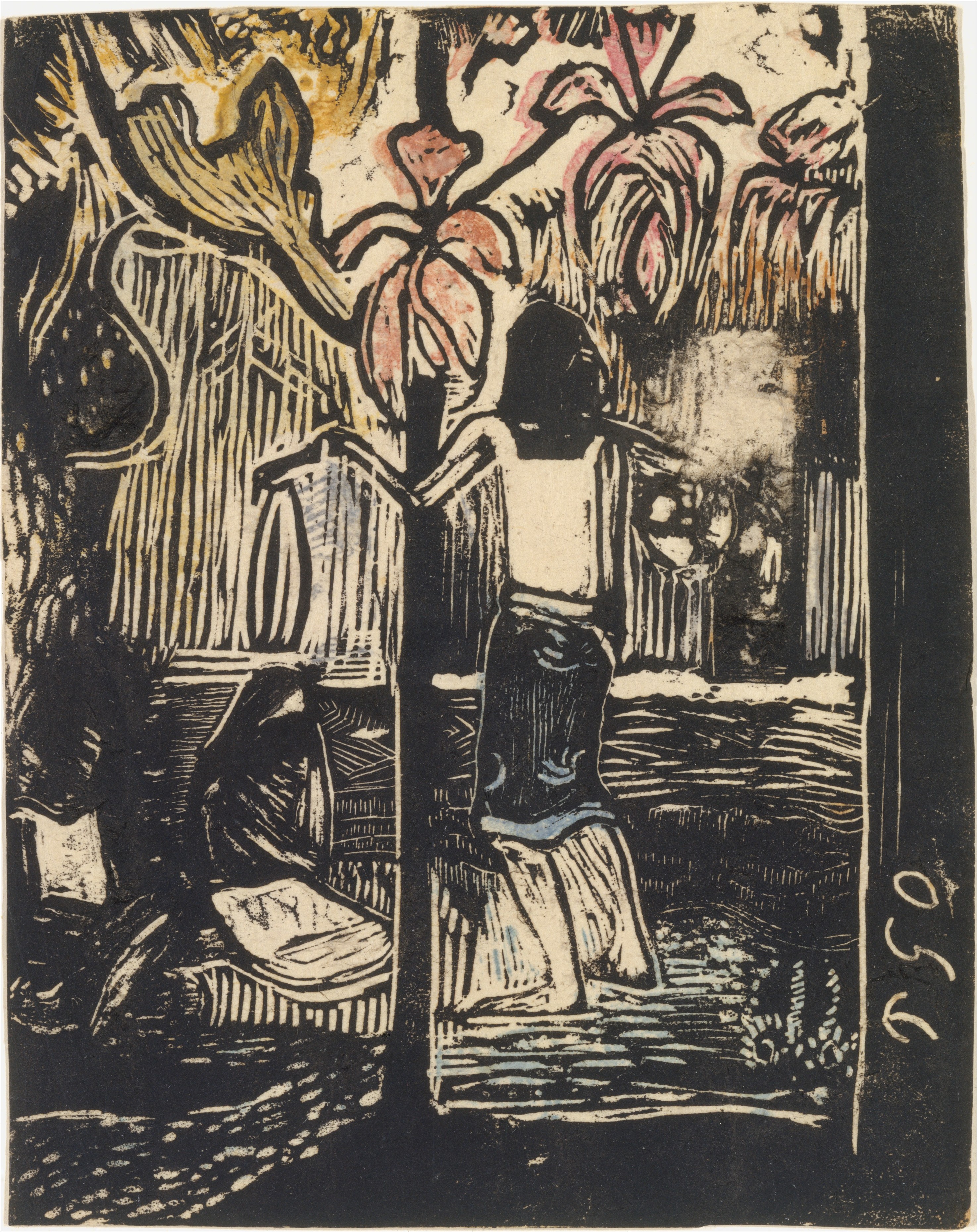 Fragrance (Noa Noa), small block by Paul Gauguin