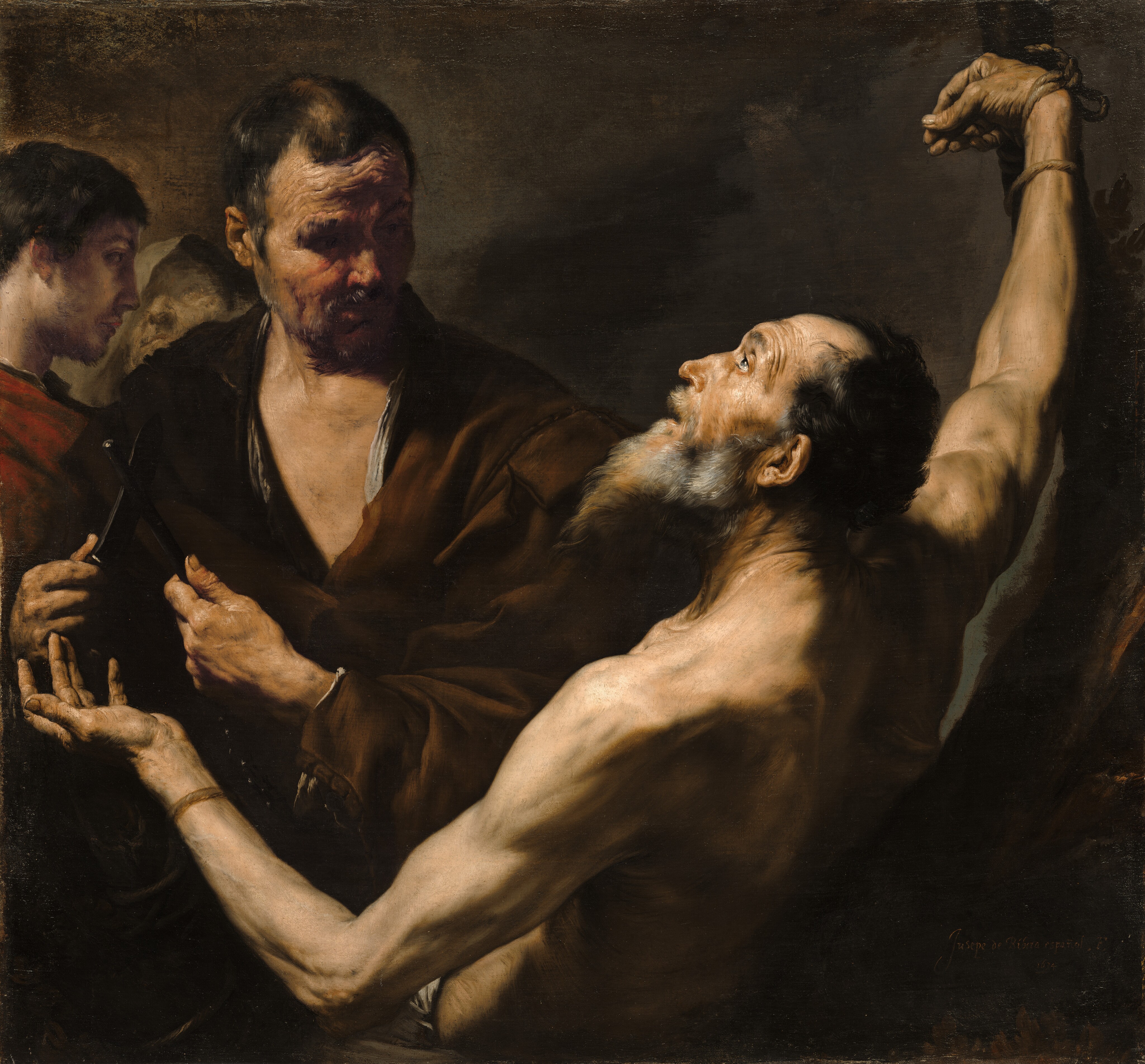 The Martyrdom of Saint Bartholomew by Jusepe de Ribera