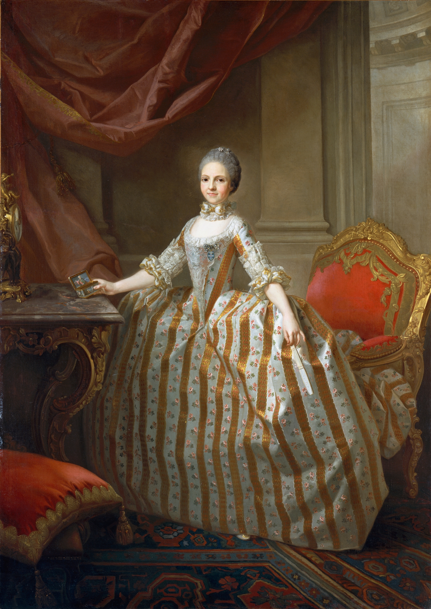 Maria Luisa of Parma (1751–1819), Later Queen of Spain by Laurent Pécheux