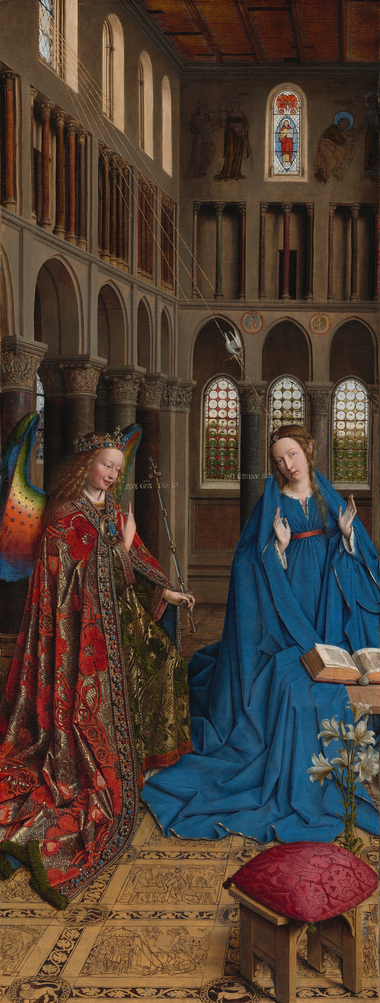 The Annunciation by Jan van Eyck