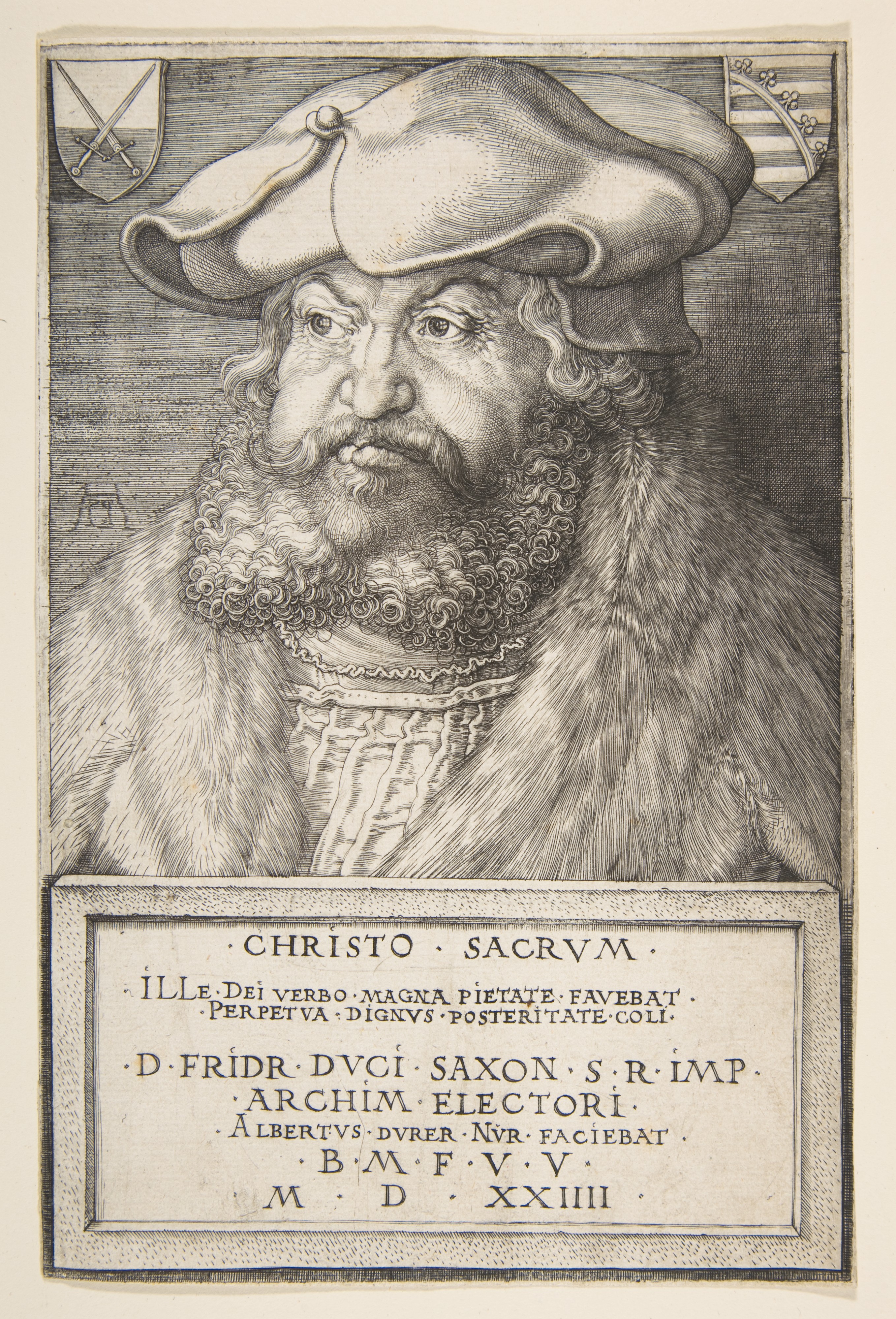 Frederick the Wise, Elector of Saxony by Albrecht Dürer