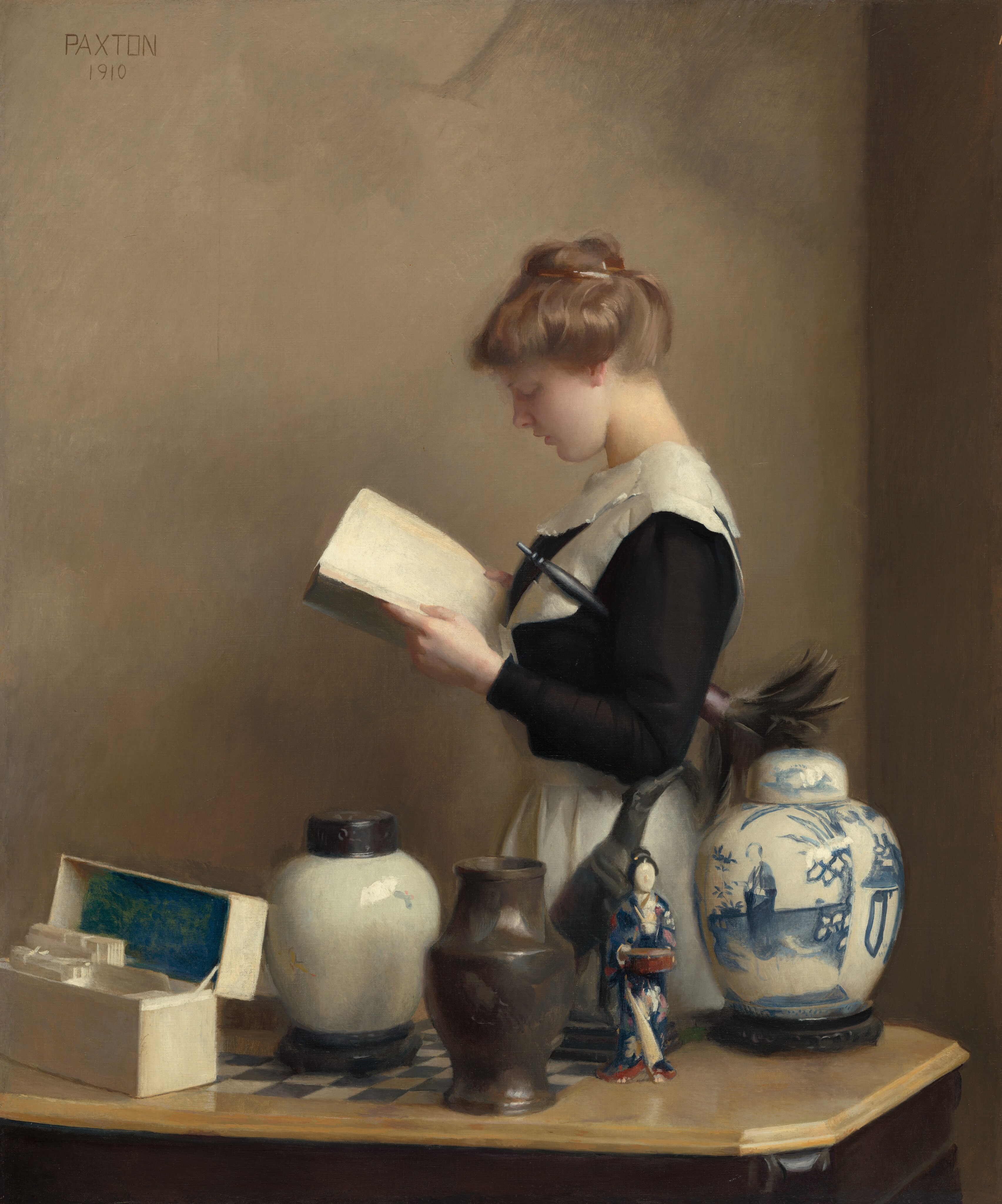 The House Maid by William McGregor Paxton