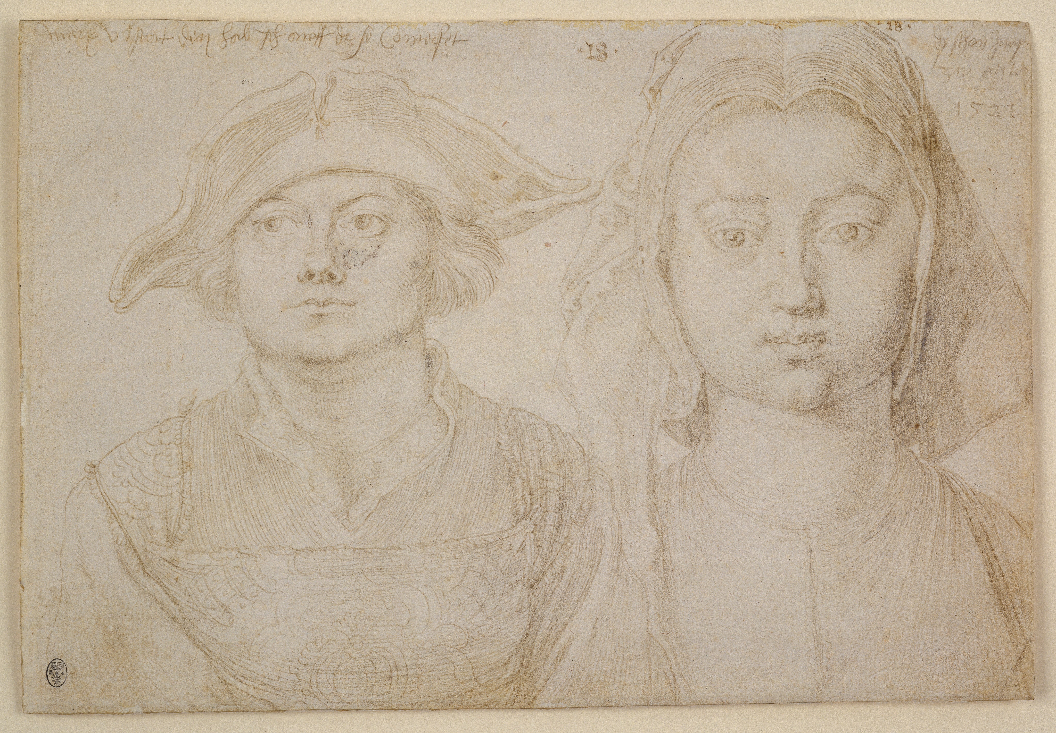 Marx Ulstat; Die schöne Jungfrau zu Antwerpen by Albrecht Dürer