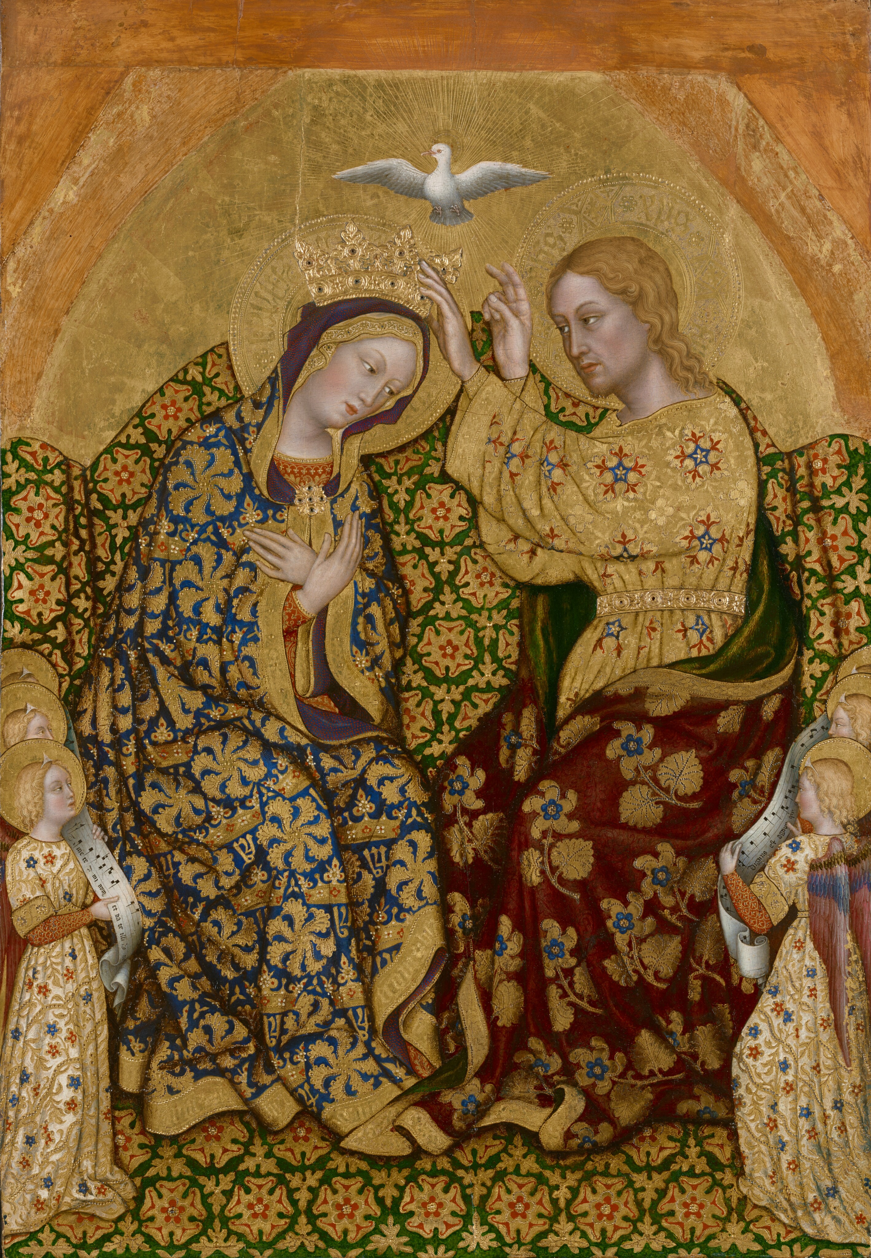 Coronation of the Virgin by Gentile da Fabriano