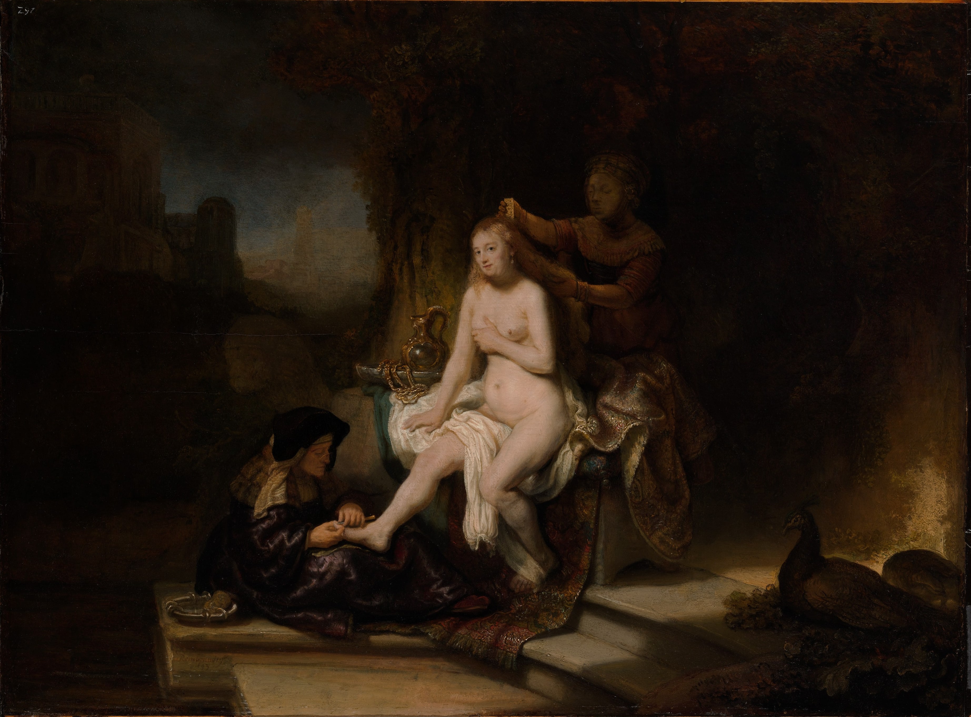 The Toilet of Bathsheba by Rembrandt (Rembrandt van Rijn)