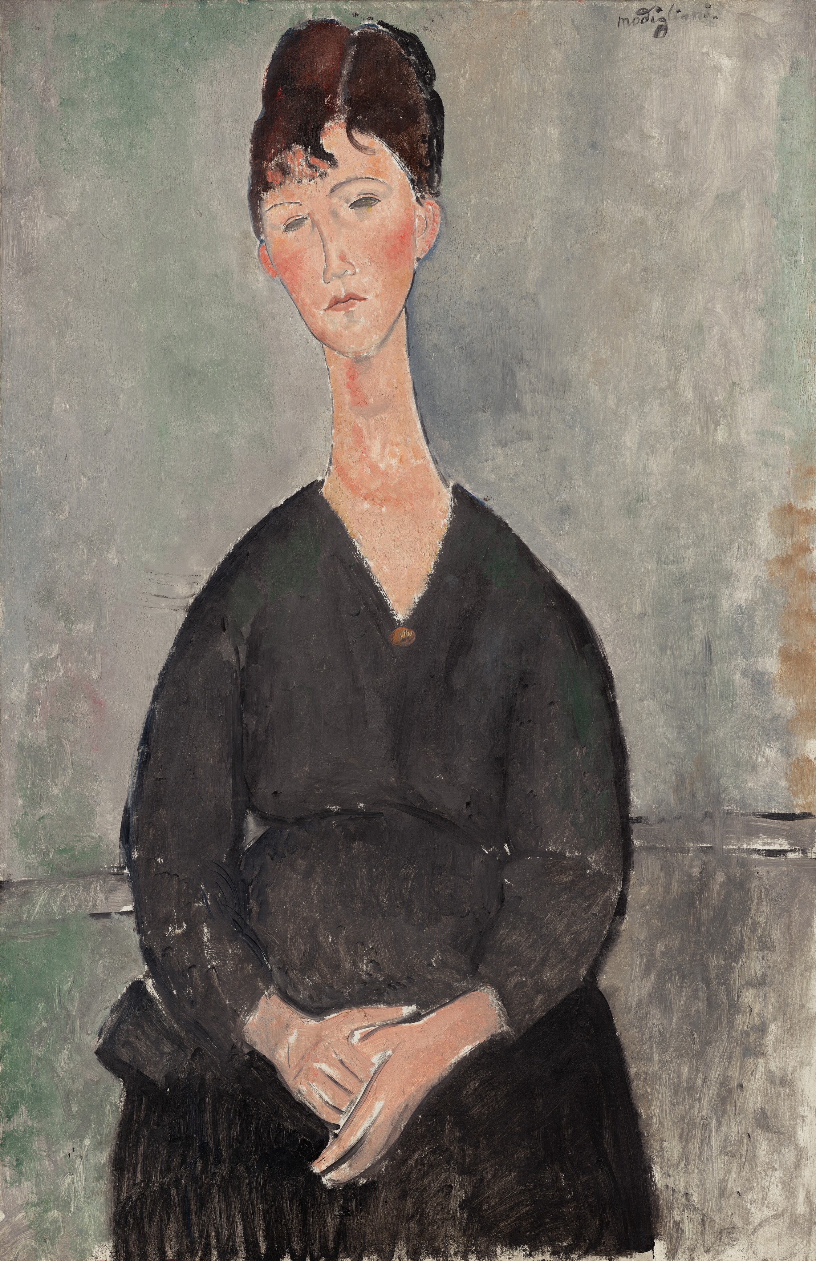 Café Singer by Amedeo Modigliani