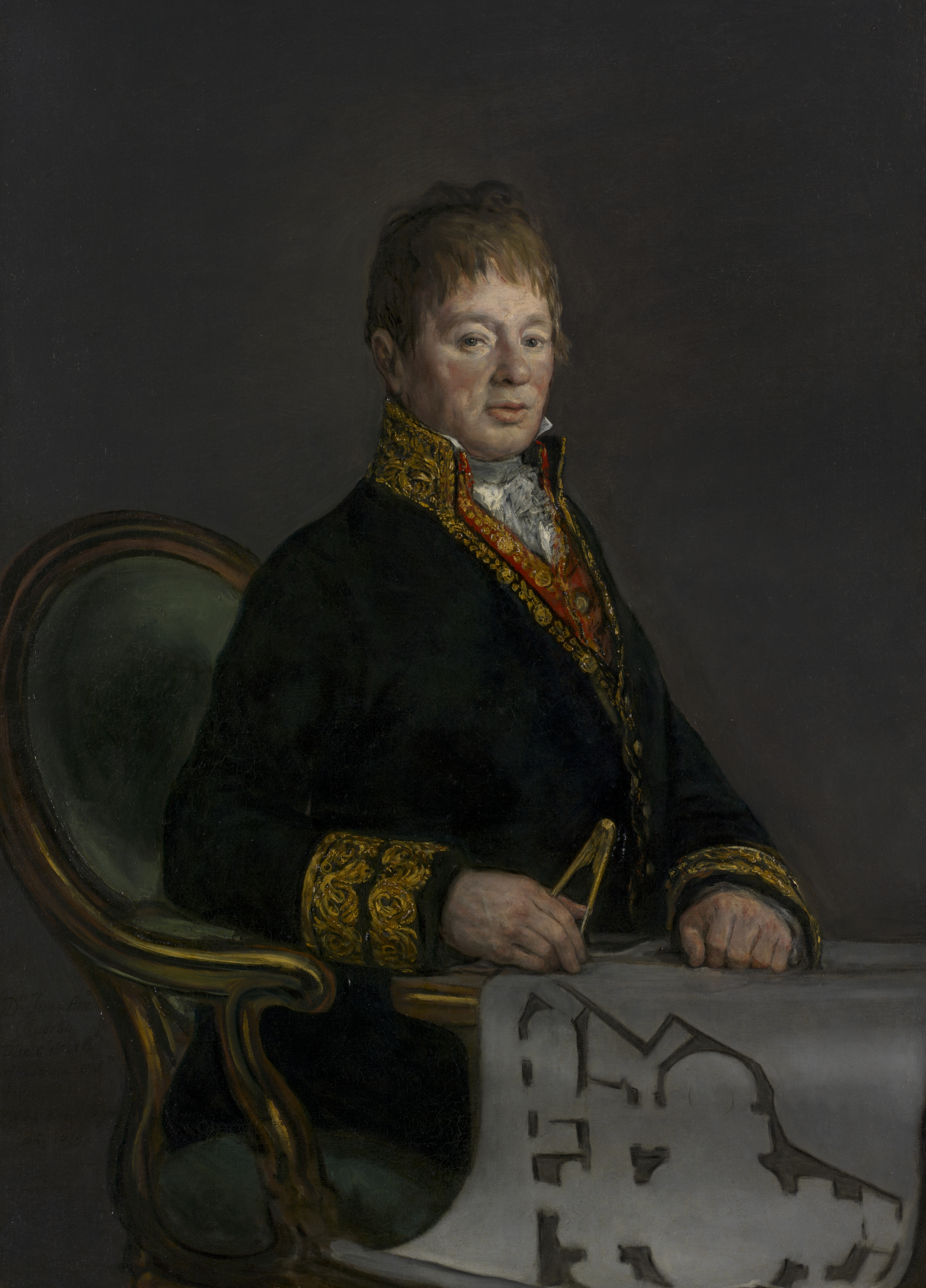 Portrait of Don Juan Antonio Cuervo by Francisco de Goya