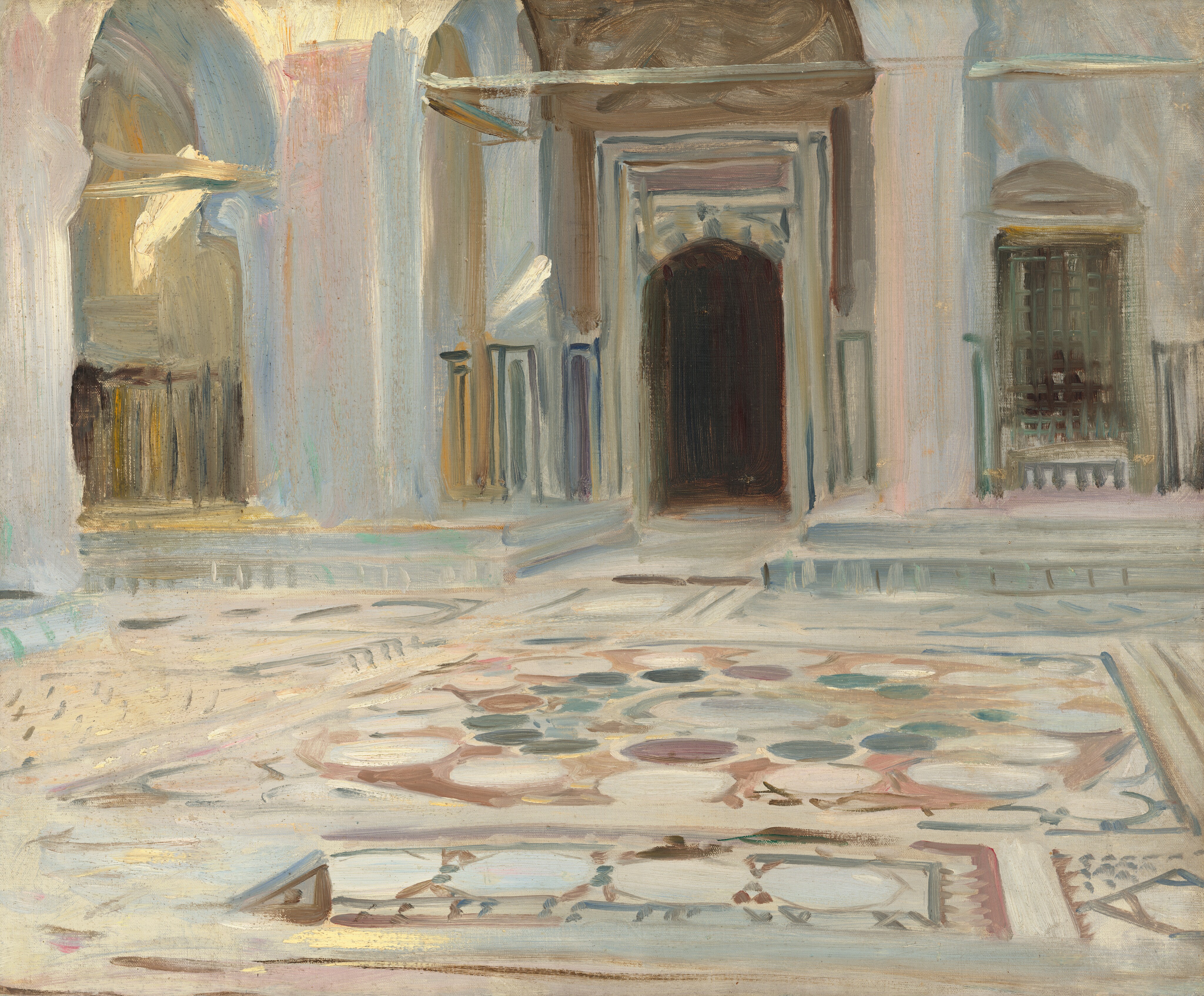 Pavement, Cairo by John Singer Sargent