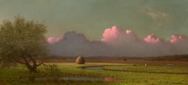 Sunlight and Shadow: The Newbury Marshes by Martin Johnson Heade
