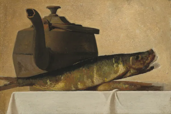 An English Breakfast by John Frederick Peto