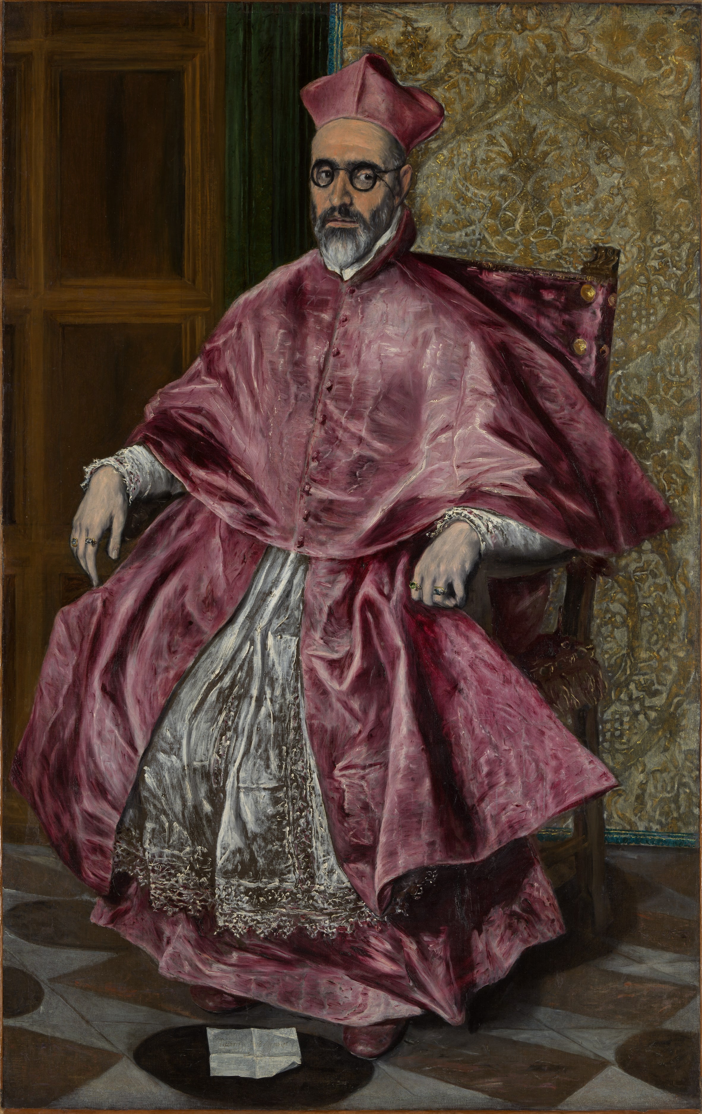 Cardinal Fernando Niño de Guevara (1541–1609) by El Greco (Domenikos Theotokopoulos)