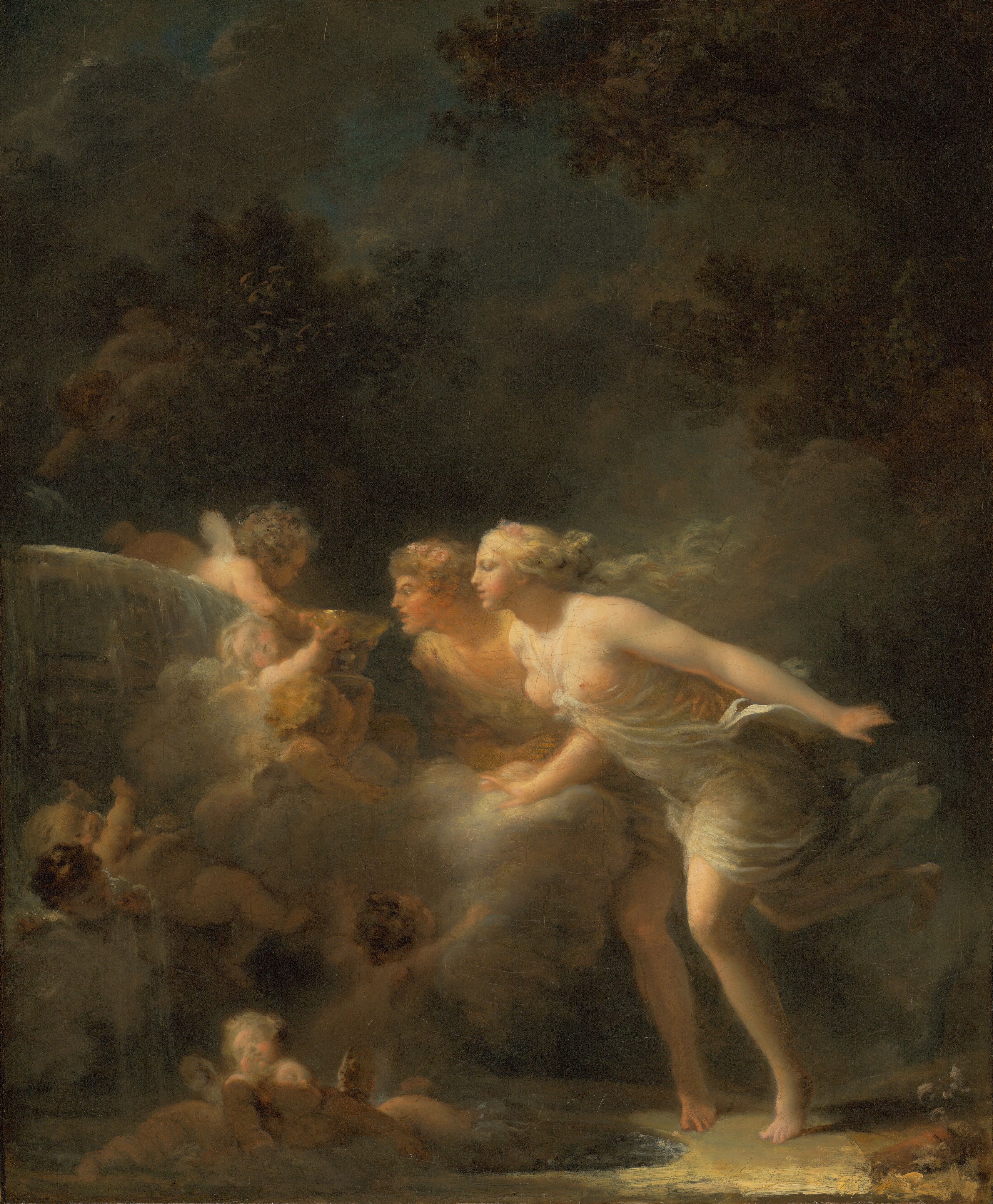 The Fountain of Love by Jean-Honoré Fragonard