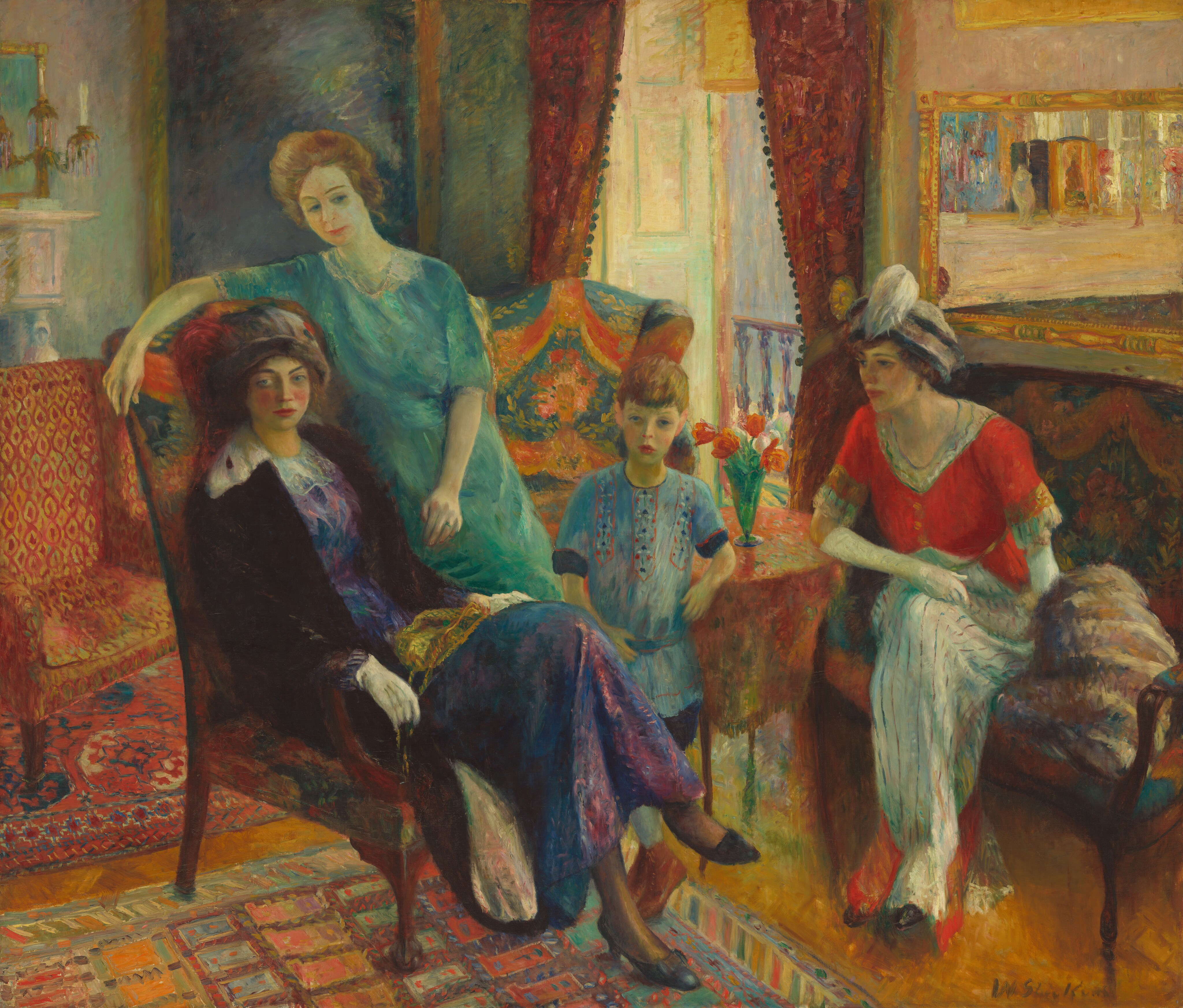 Family Group by William Glackens