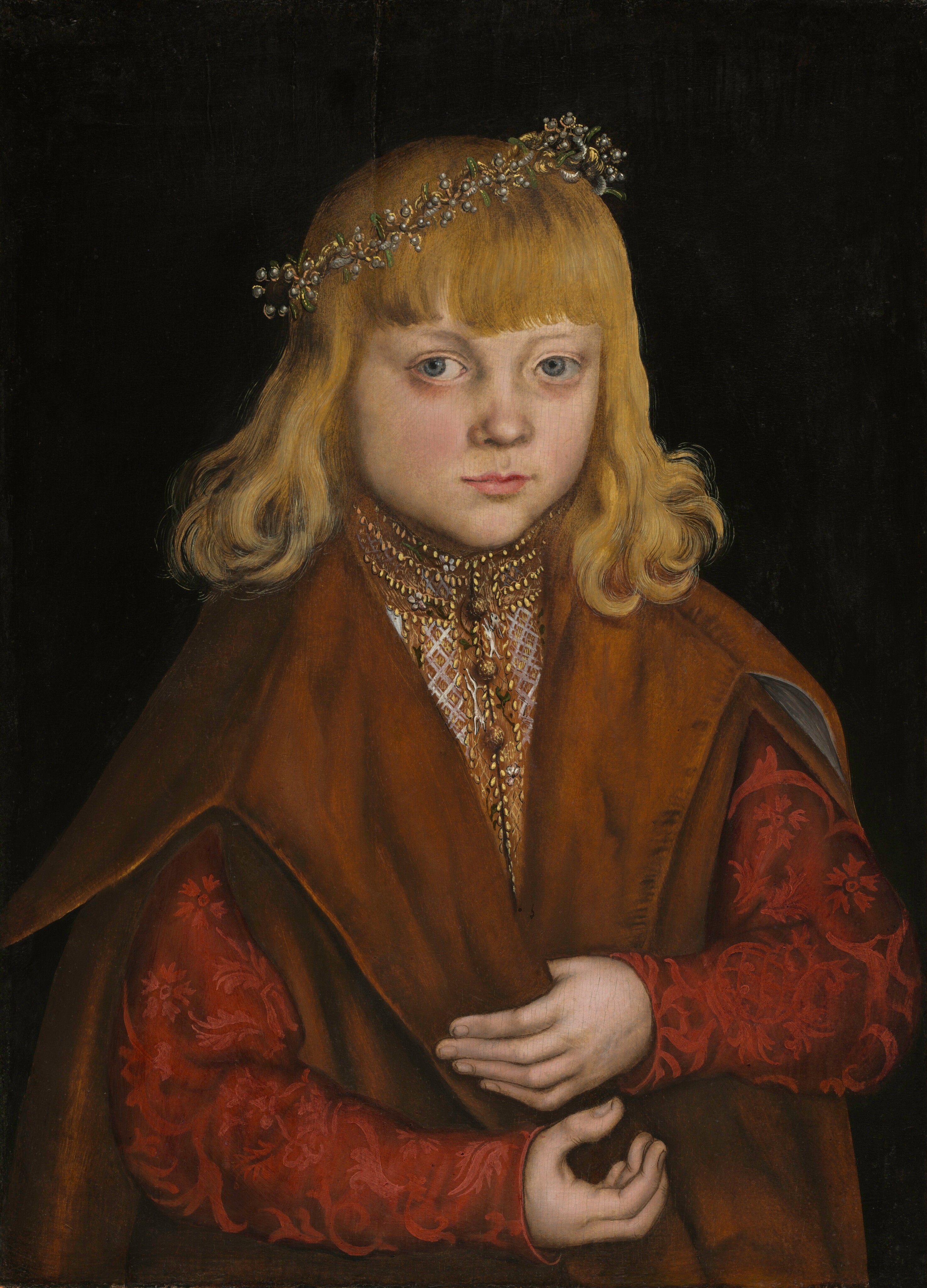 A Prince of Saxony by Lucas Cranach the Elder