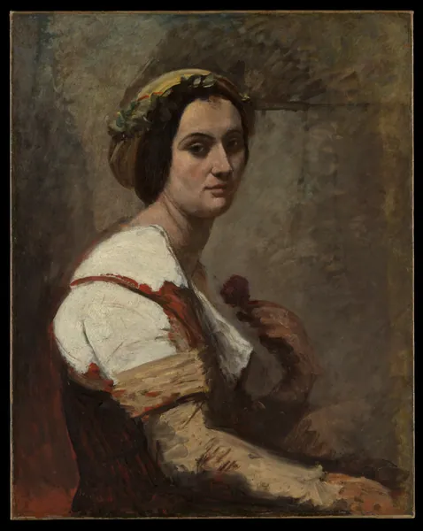 Sibylle by Jean-Baptiste-Camille Corot