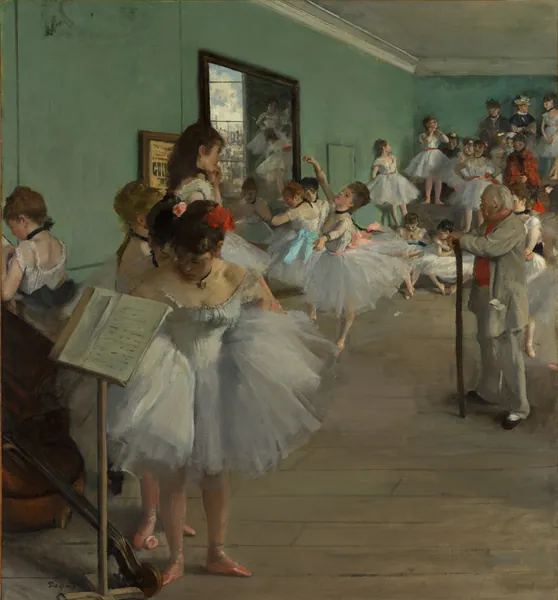 The Dance Class by Edgar Degas