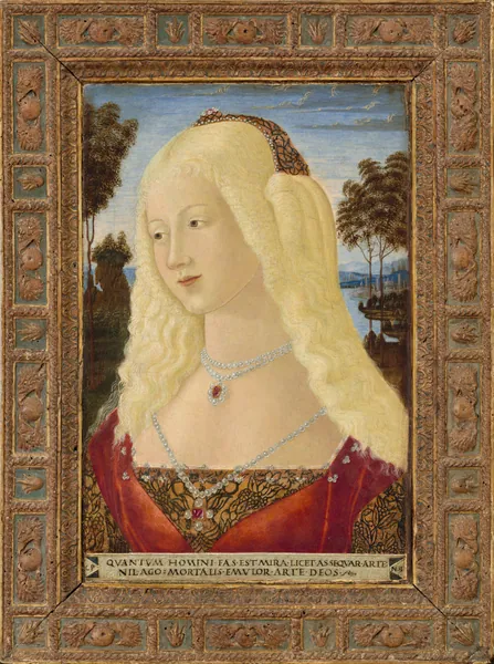 Portrait of a Lady by Neroccio de' Landi